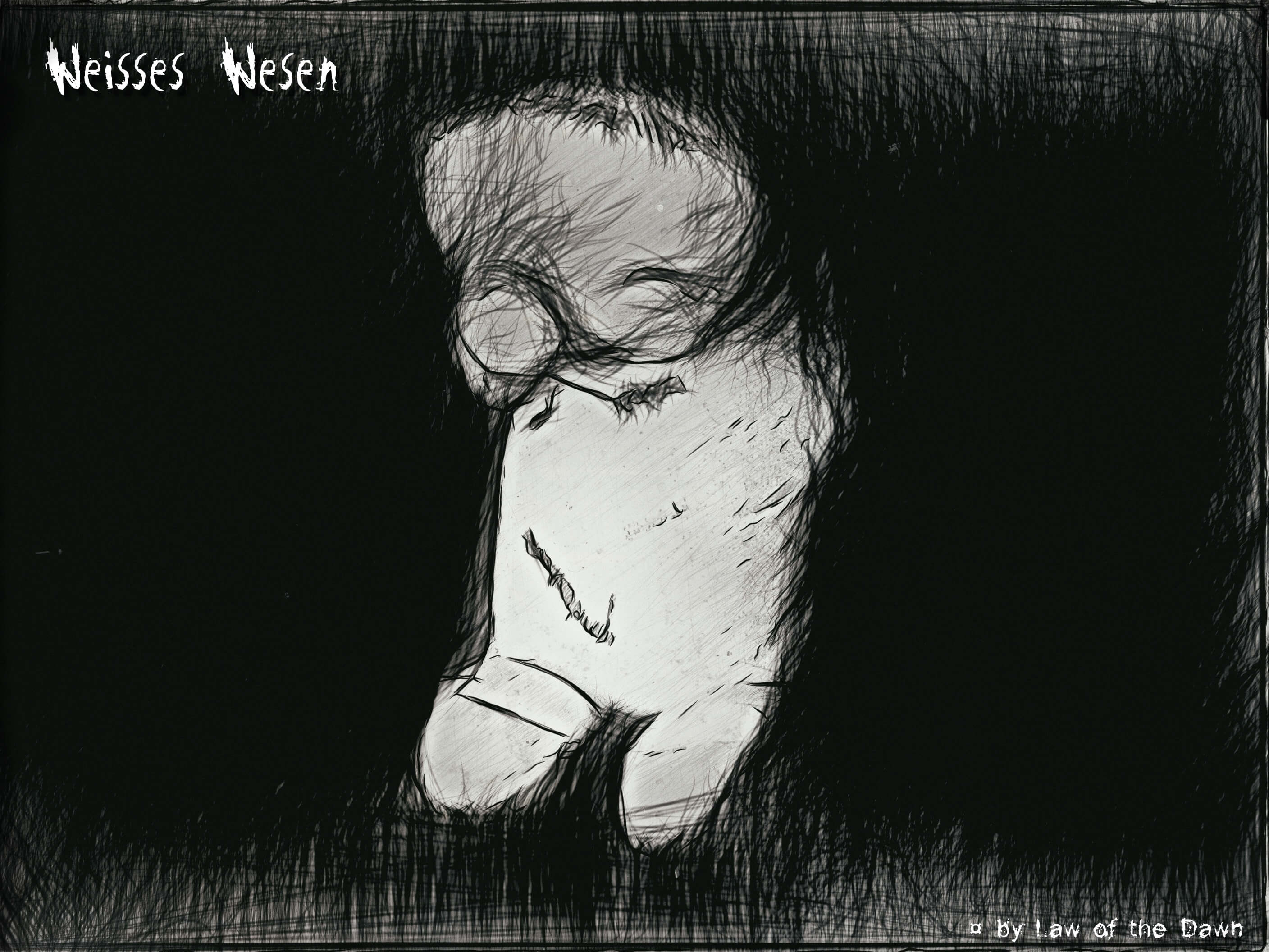 Weisses Wesen Sadness HD Wallpaper
