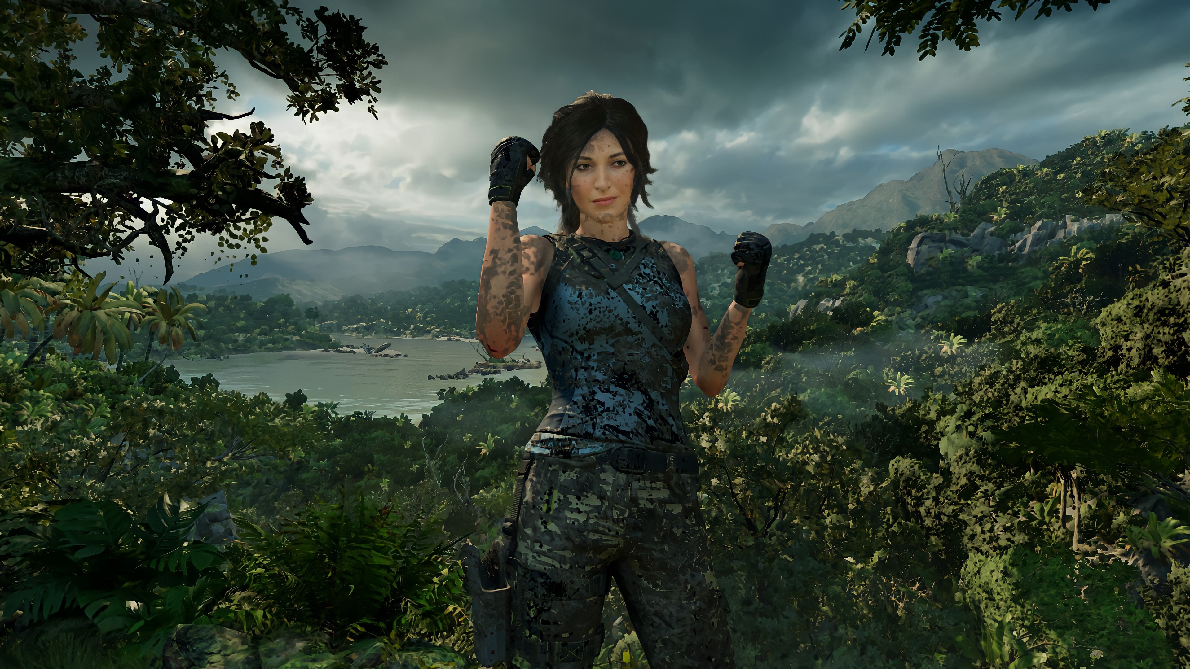 Lara Croft from Shadow of the Tomb Raider HD Wallpaper