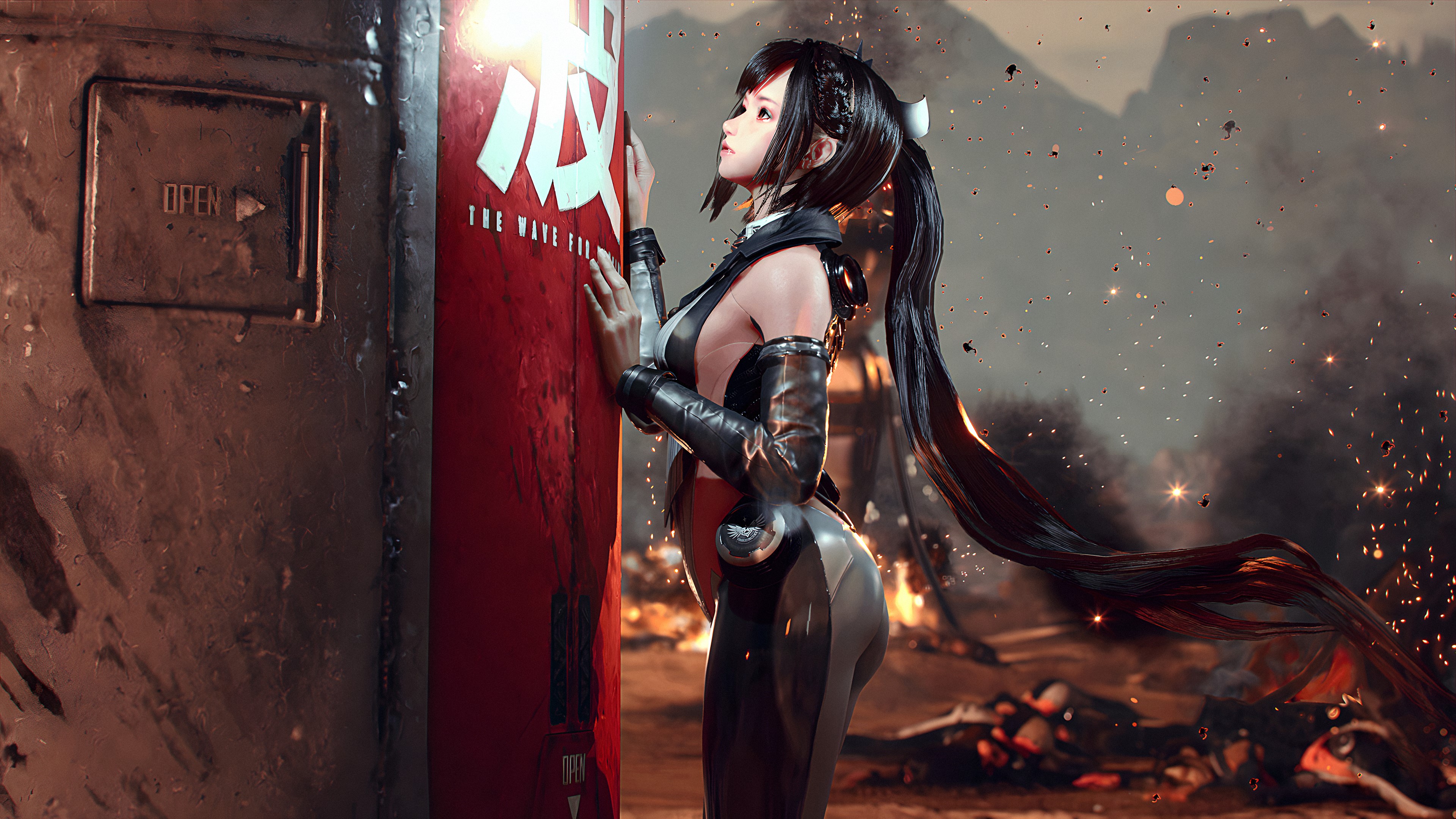 4K Project Eve character by SHIFT UP Corporation HD Wallpaper