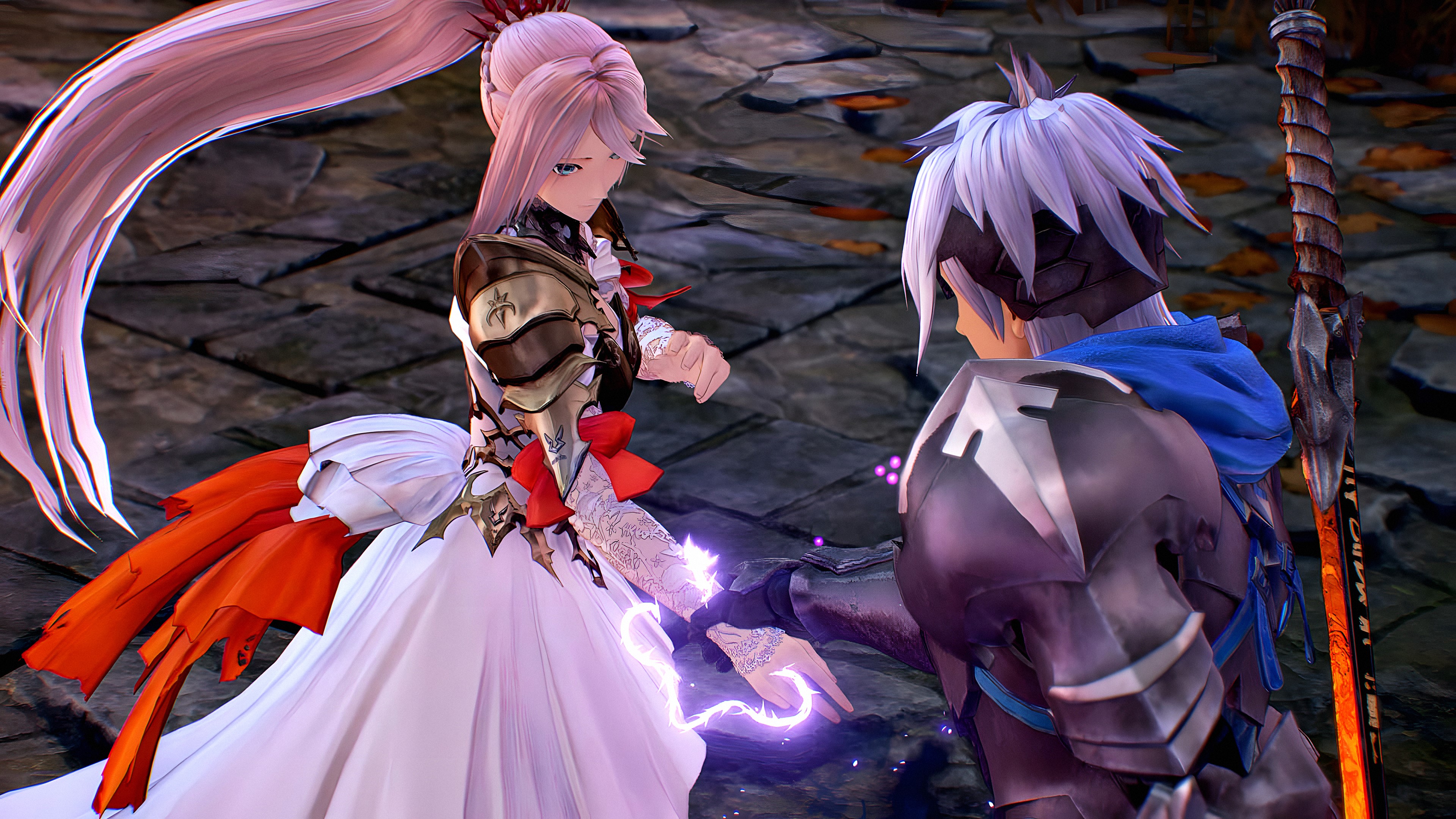 Alphen and Shionne from Tales of Arise HD Wallpaper