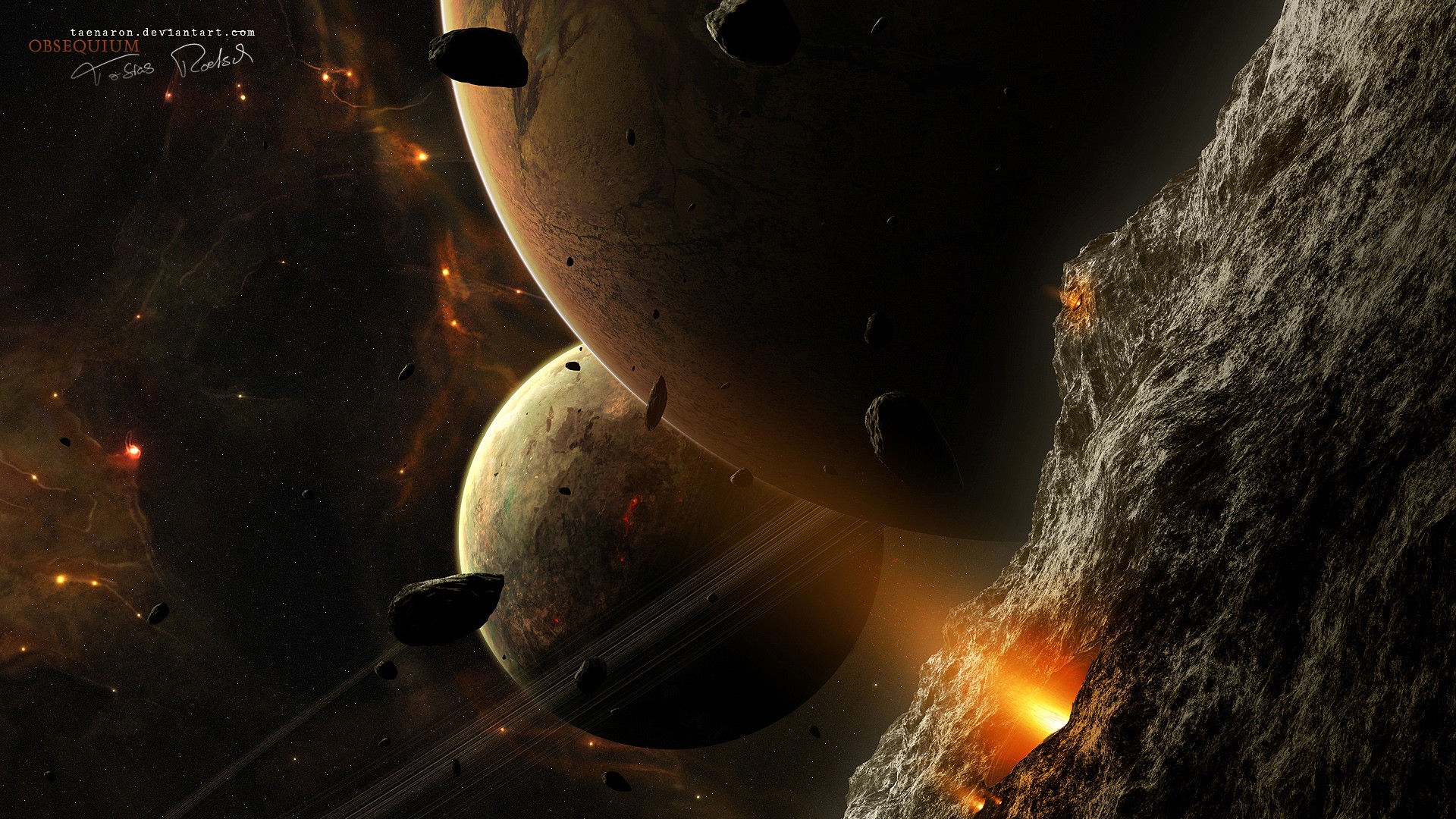 Obsequium by Taenaron HD Wallpaper