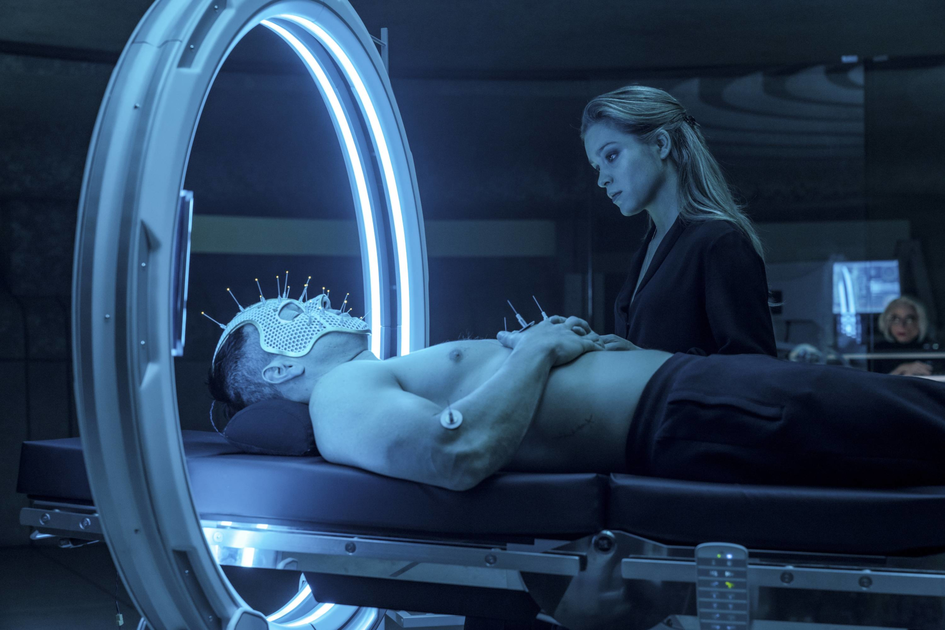 Mark Wahlberg and Sophie Cookson in Infinite HD Wallpaper
