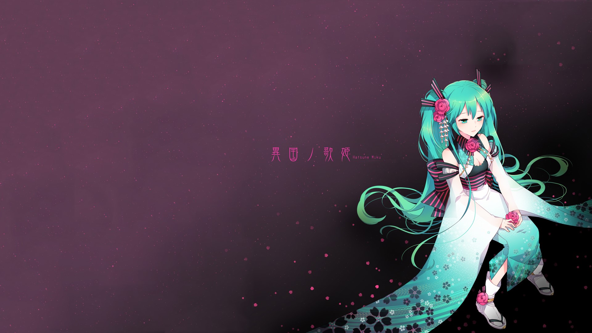 Hatsune Miku artwork by Nardack HD Wallpaper