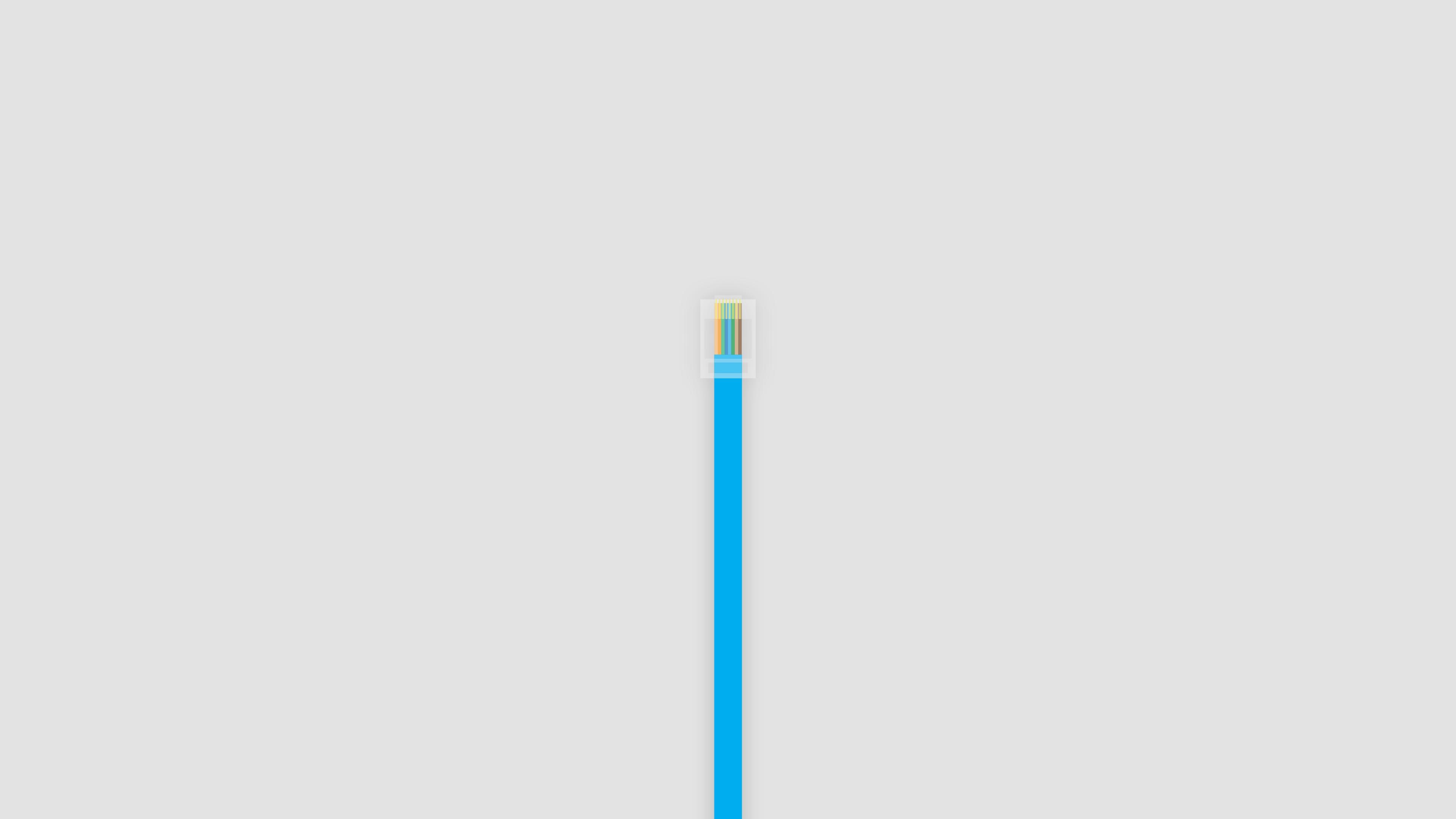 4K, minimalism, wires, simple background, technology, white background HD Wallpaper