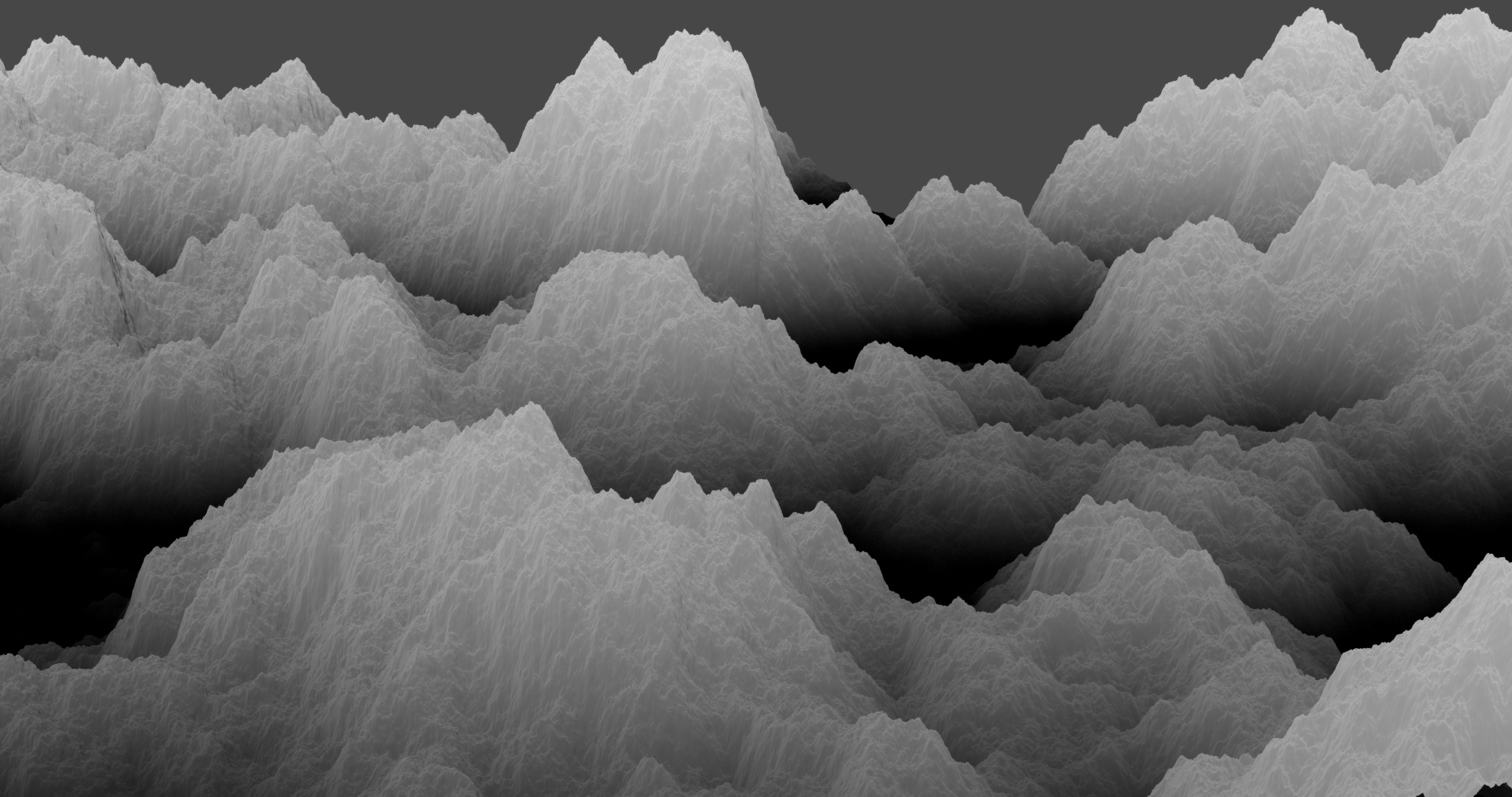 4K, Blender, gray, digital art HD Wallpaper