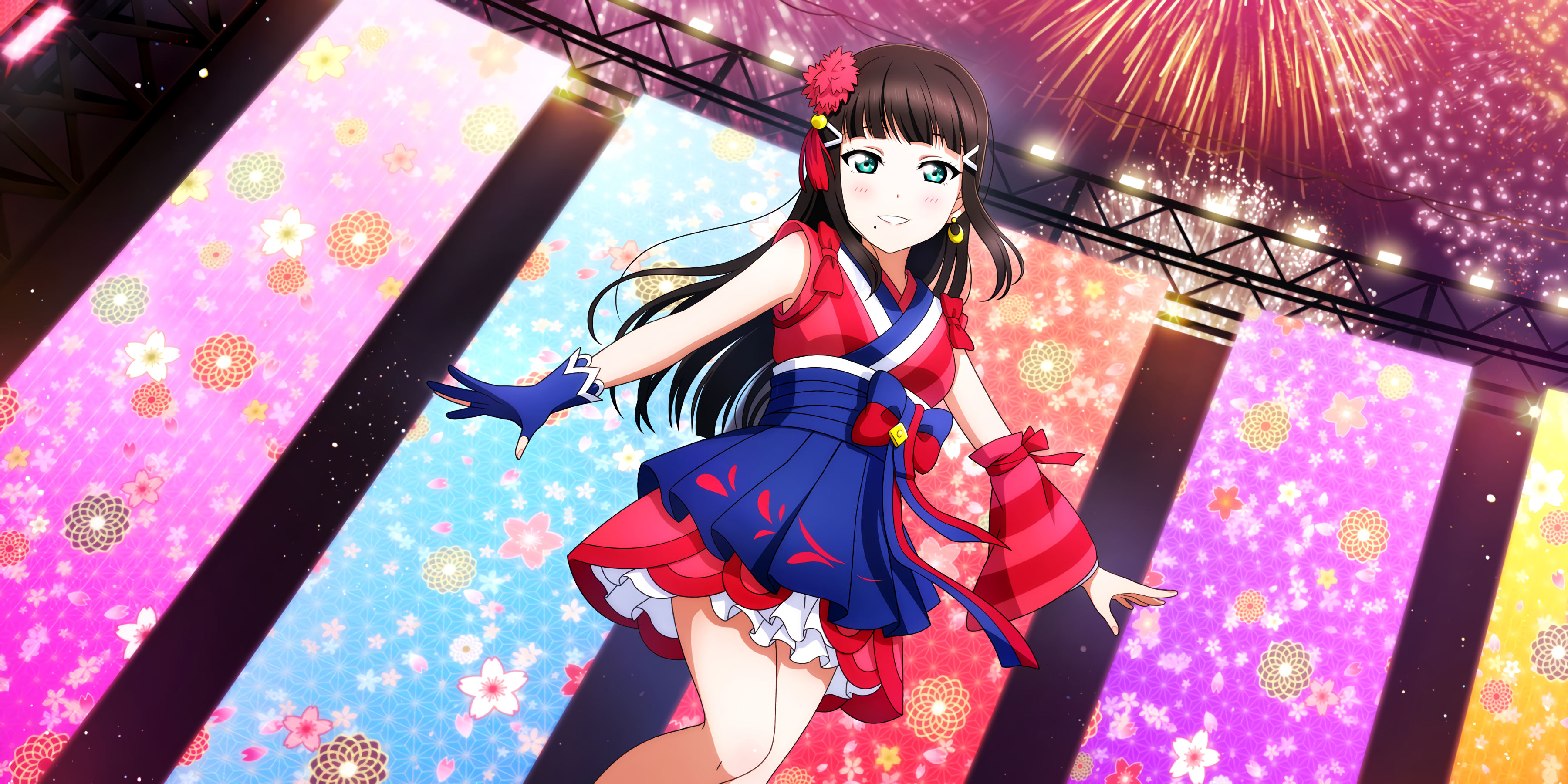 Love Live!, Love Live! Sunshine, anime girls, Love Live Series, Kurosawa Dia HD Wallpaper