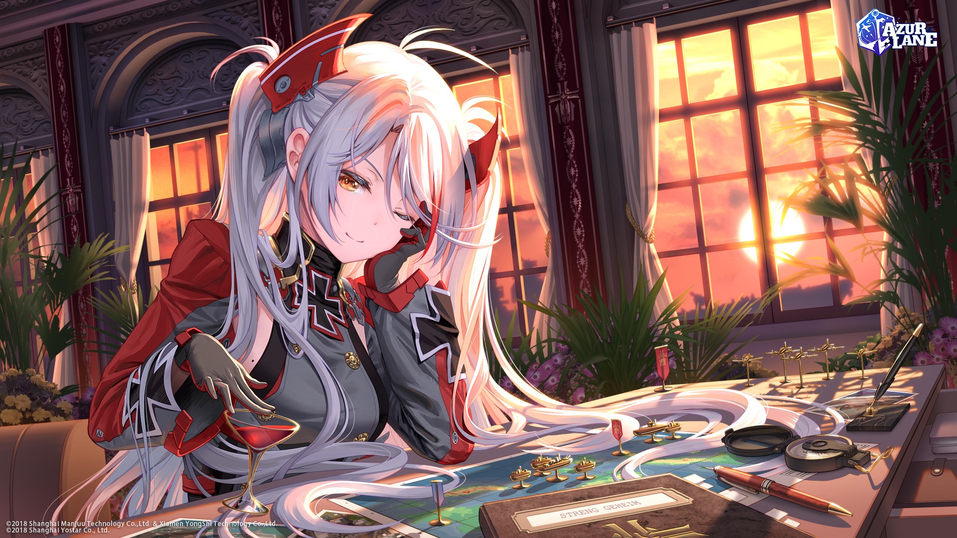 Azur Lane, Prinz Eugen (Azur Lane), anime girls, anime HD Wallpaper