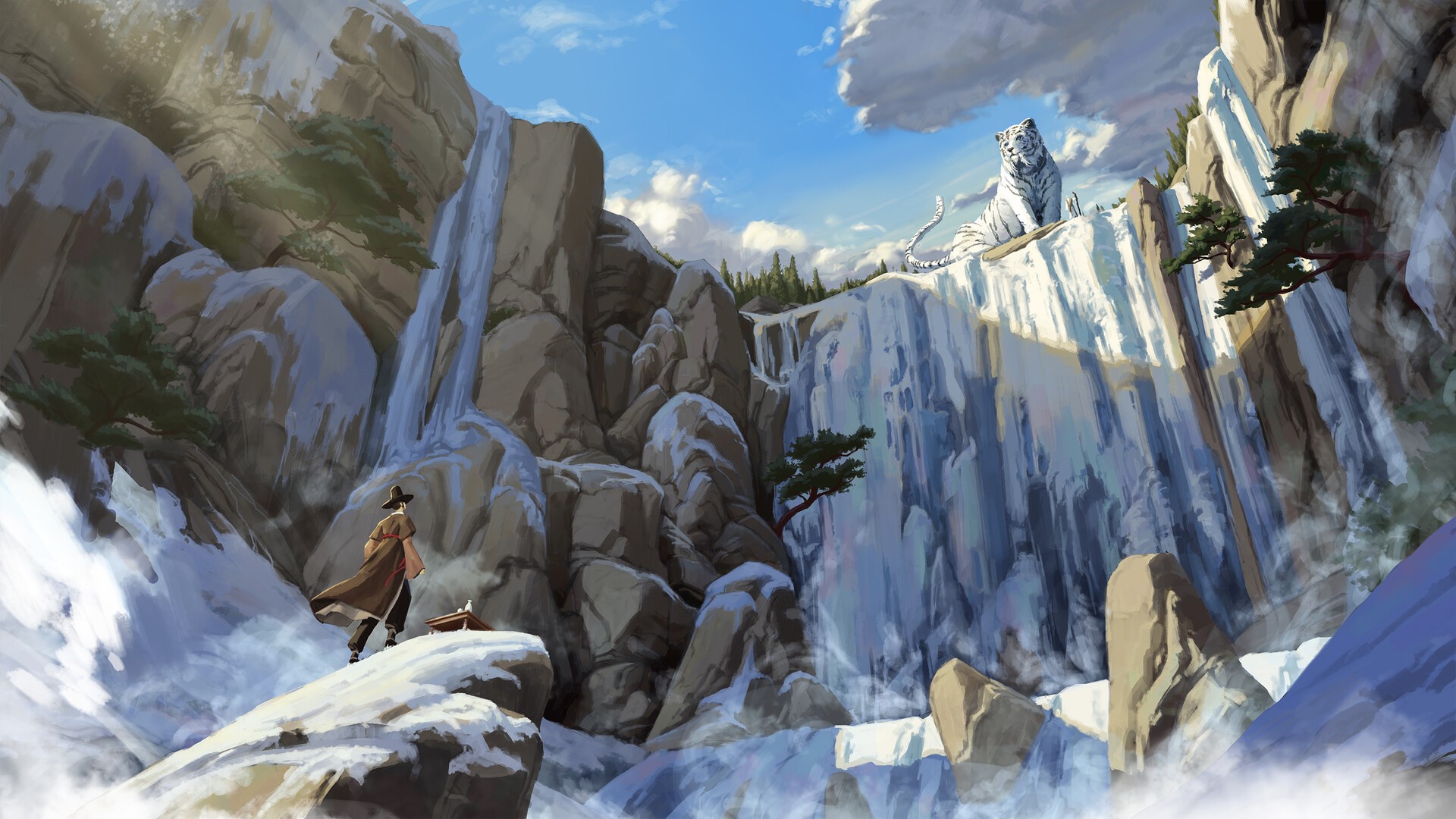 illustration, digital art, artwork, HUHSOO HD Wallpaper
