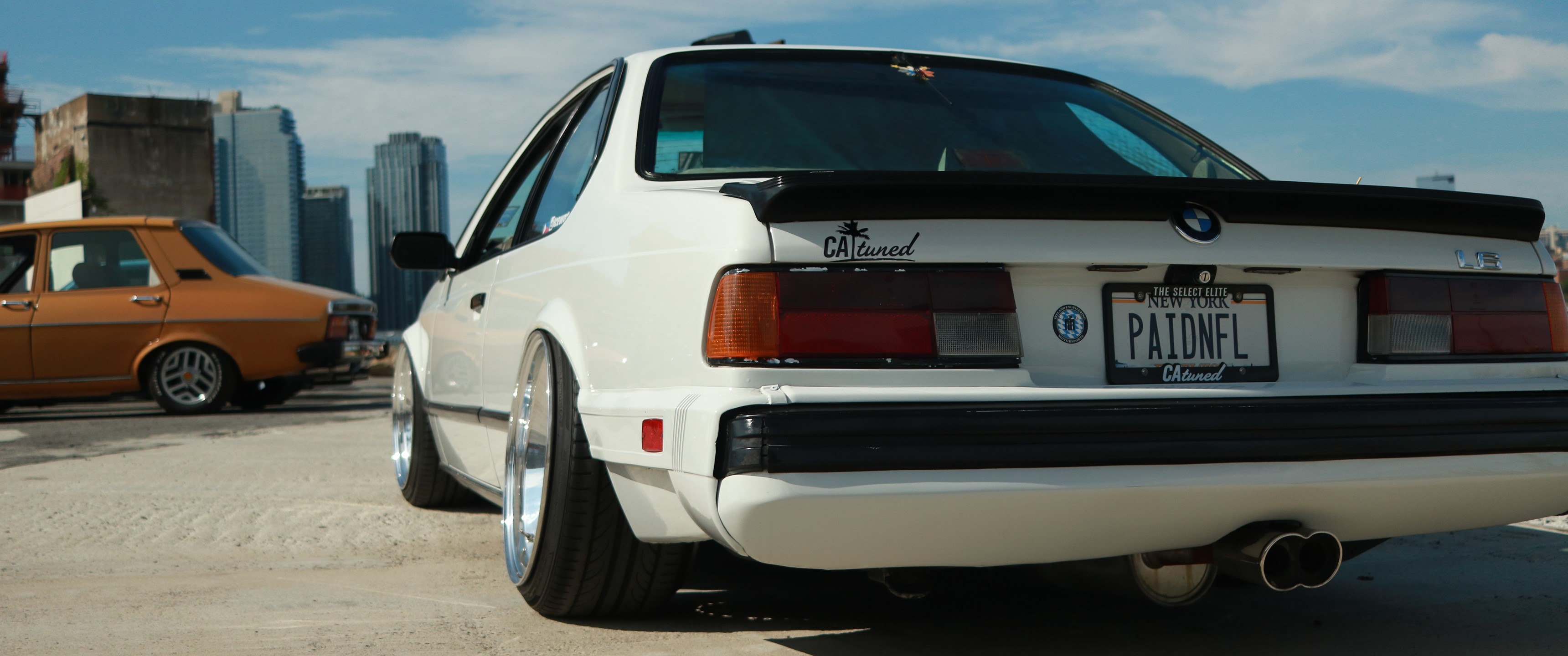 classic car, BMW, car show HD Wallpaper