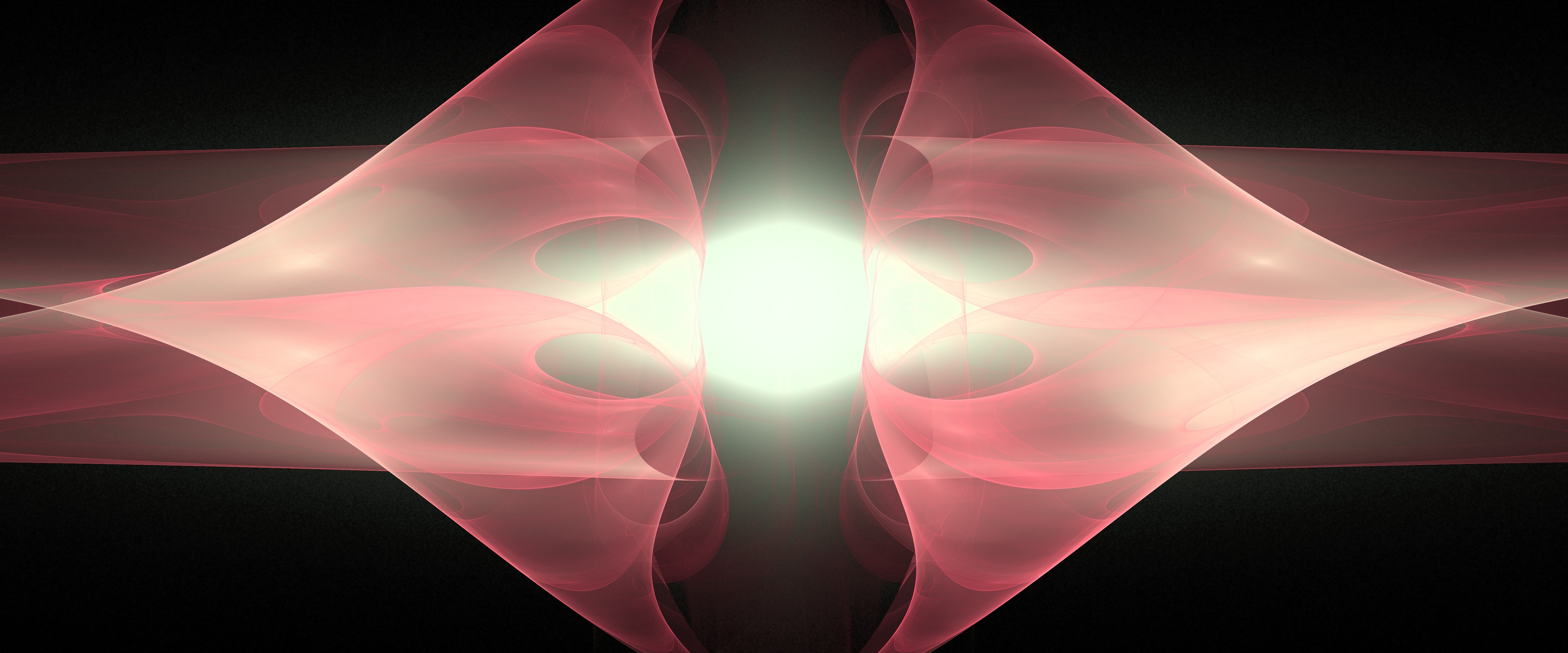 4K, abstract, psychedelic, symmetry, pattern, wide screen, fractal, fractal flame, bright HD Wallpaper