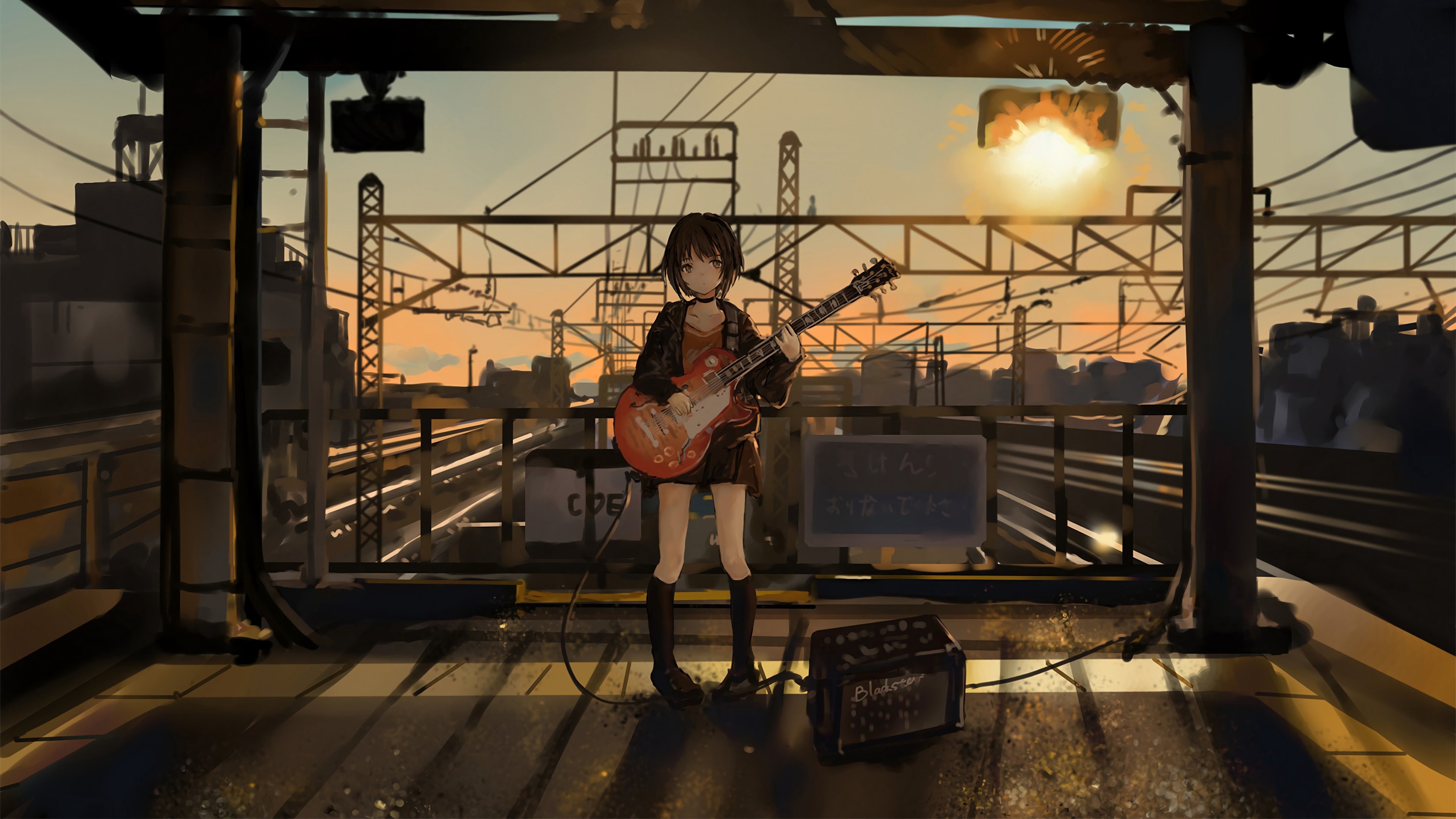 4K, catzz, anime, anime girls HD Wallpaper