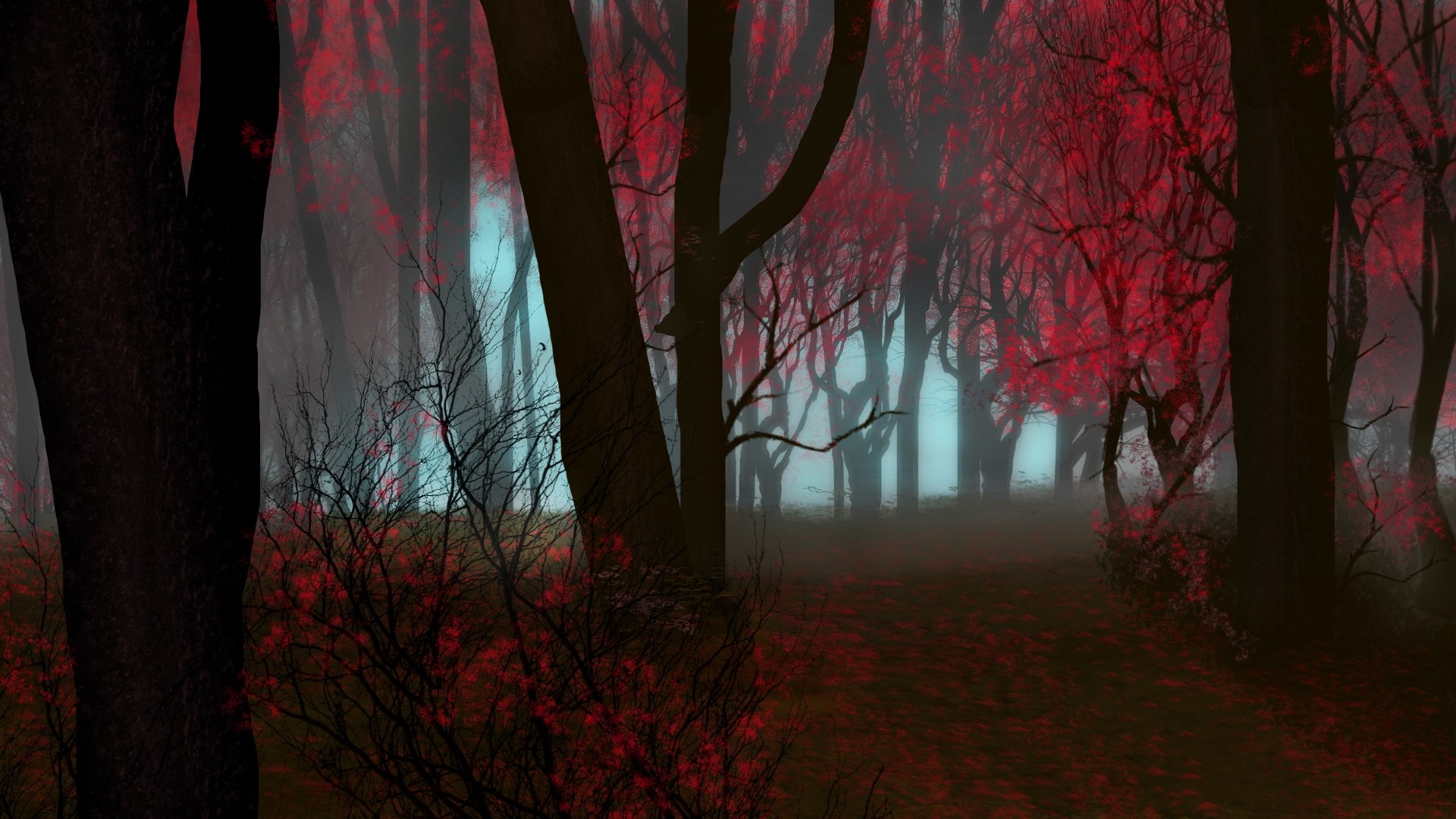 digital painting, nature, landscape HD Wallpaper