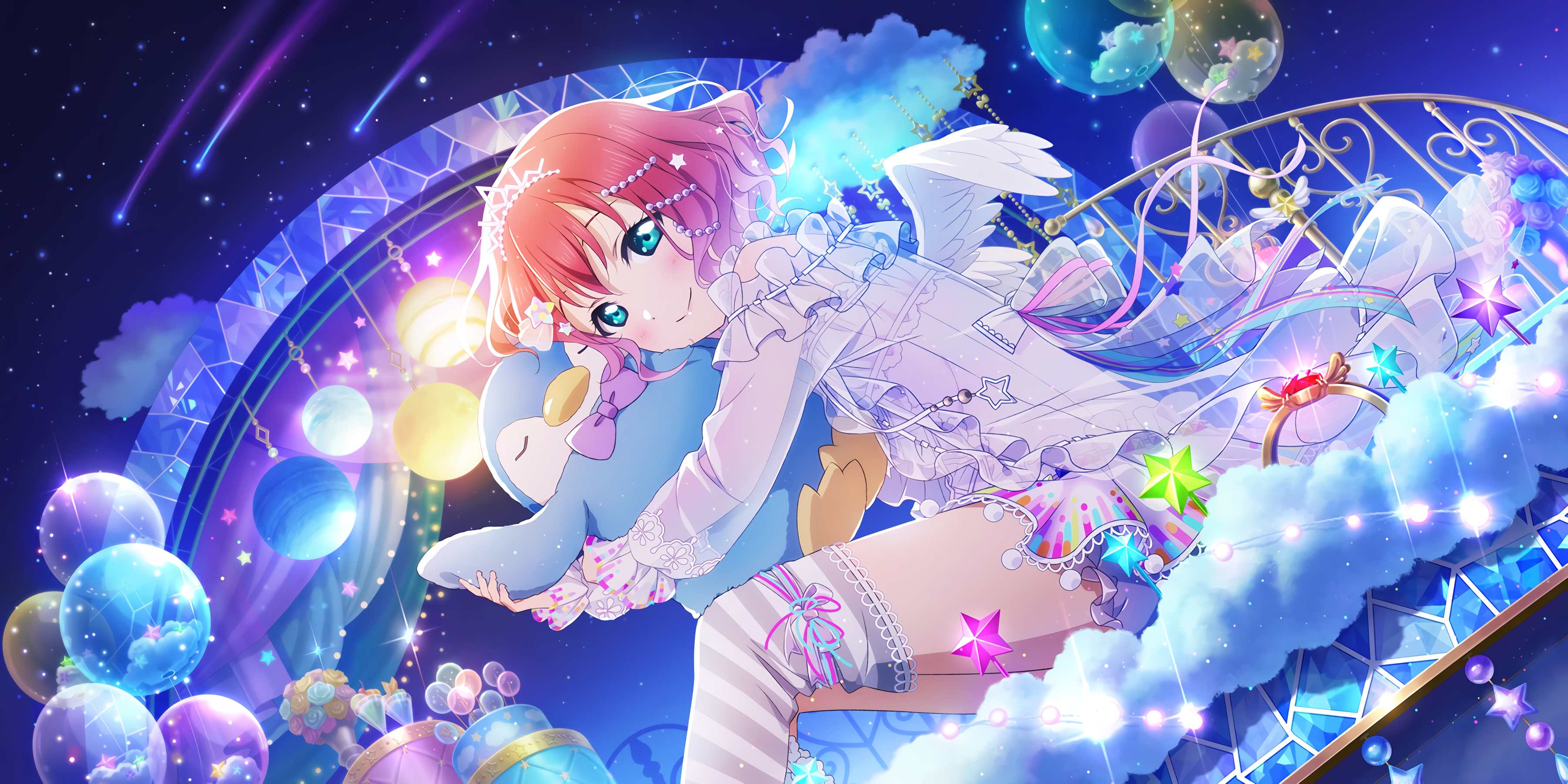 Love Live Series, Love Live!, anime girls, Love Live! Sunshine, Kurosawa Ruby HD Wallpaper