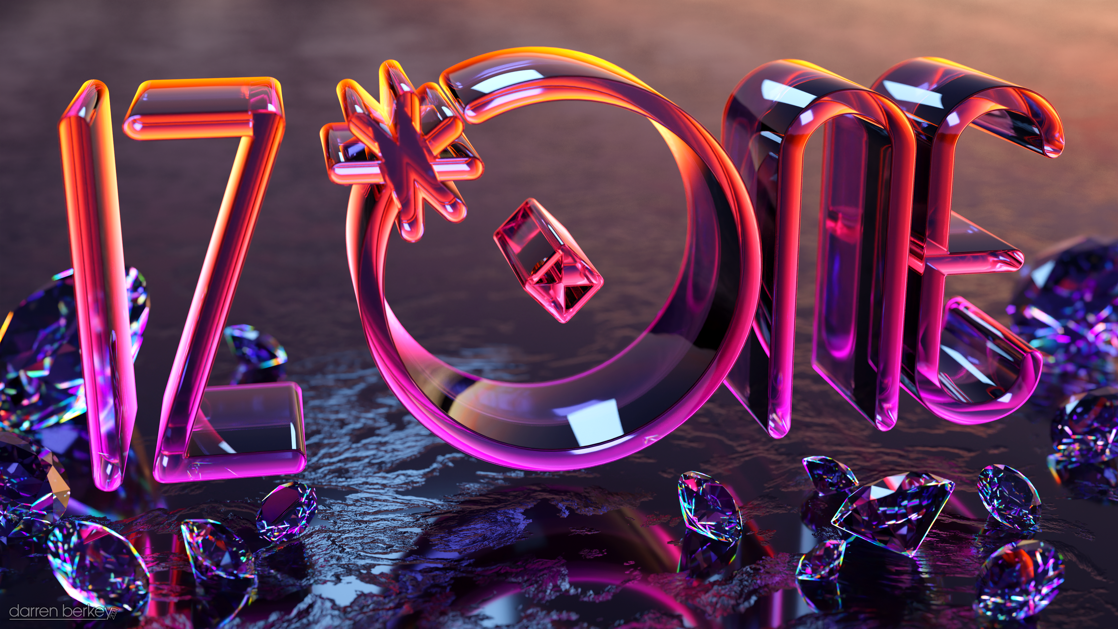 4K, digital art, iz*one, render, Blender HD Wallpaper