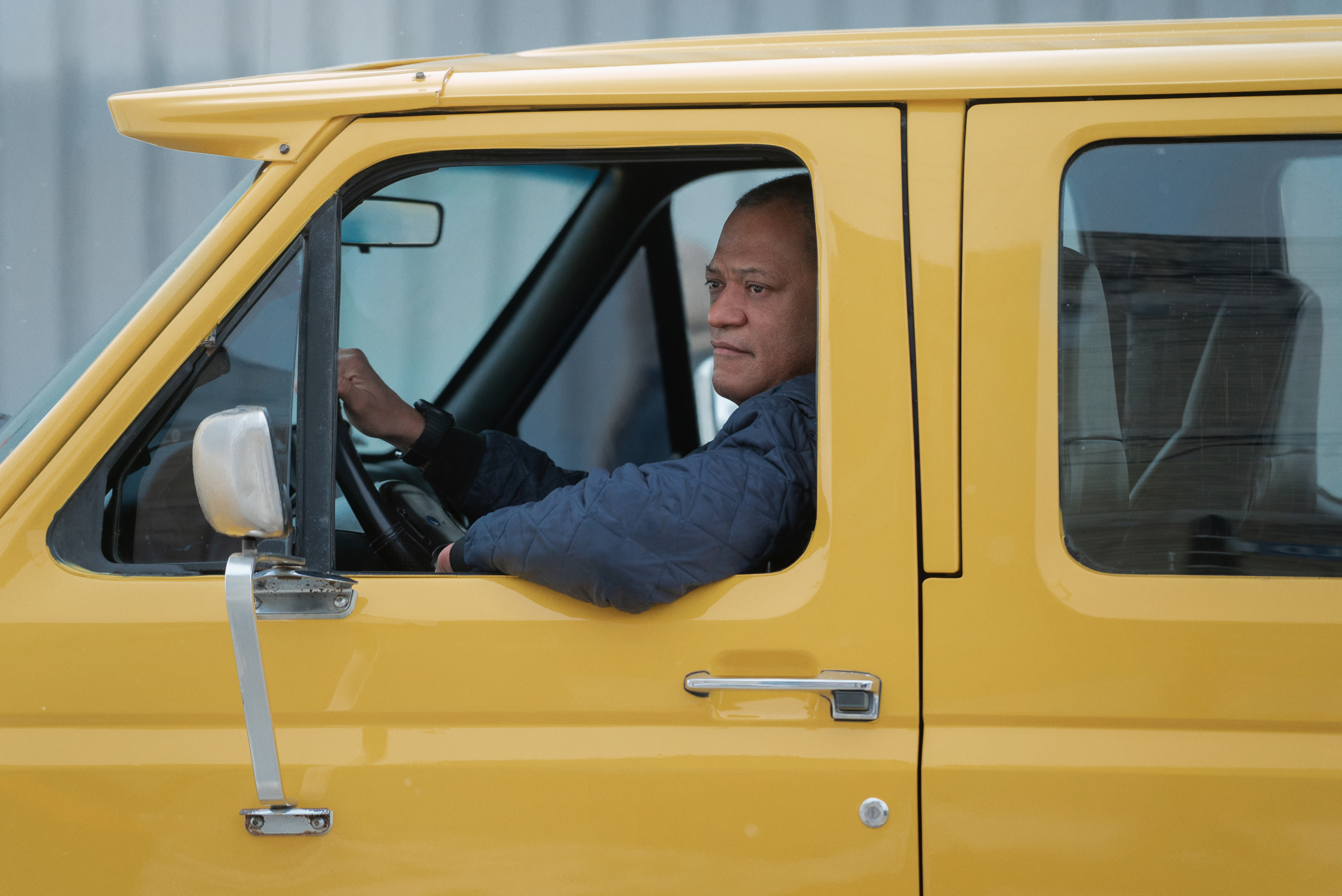 Laurence Fishburne in The Ice Road 4K HD Wallpaper