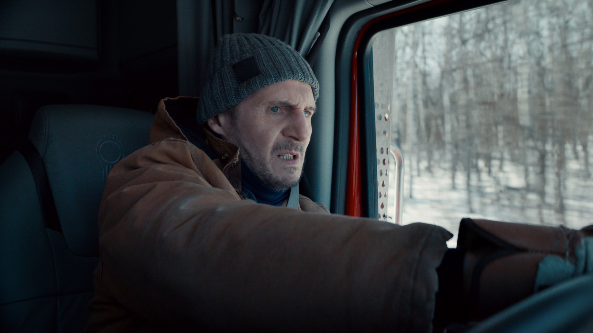 Liam Neeson in The Ice Road HD Wallpaper