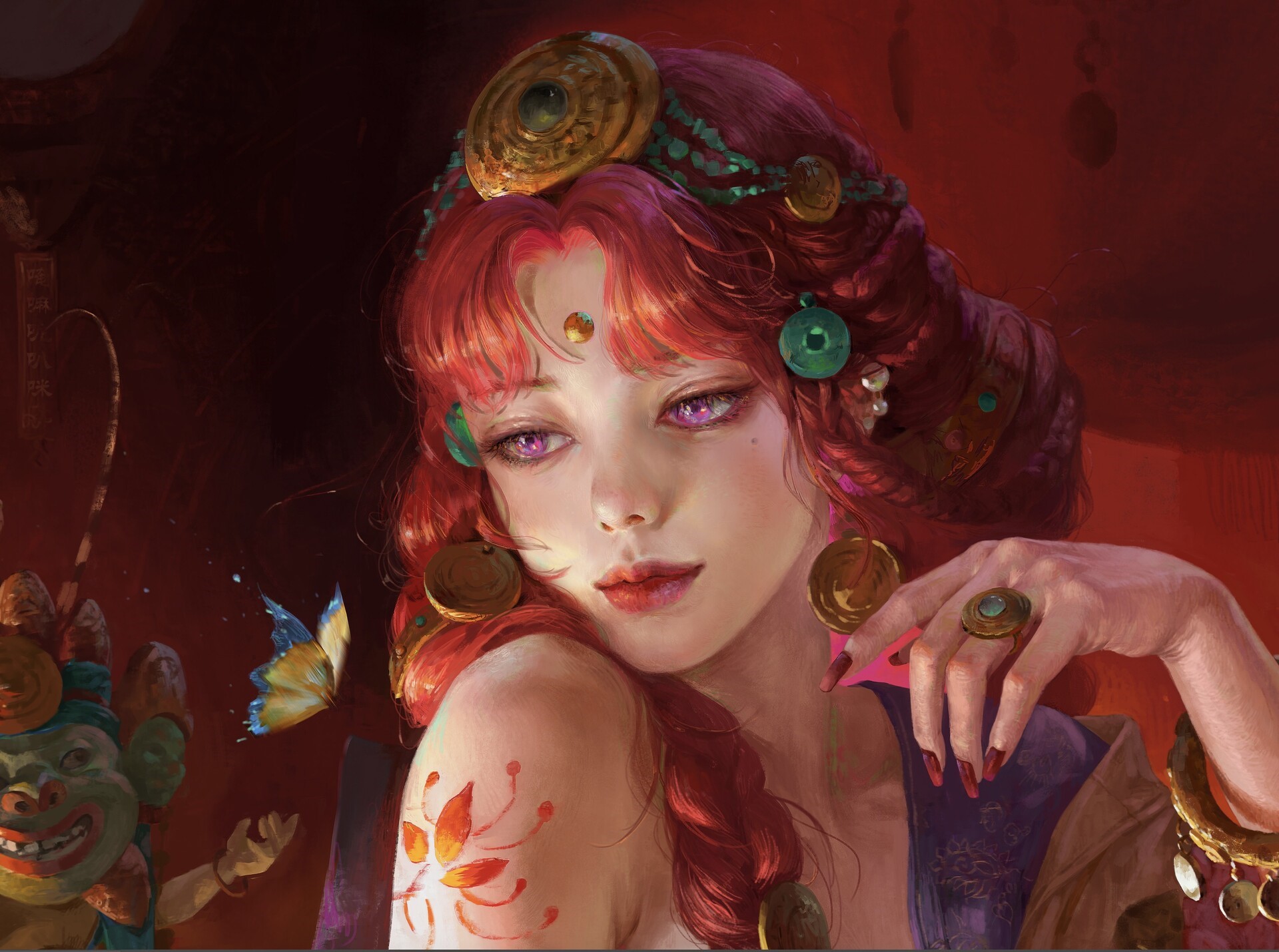 women, Tea Me, anime, fantasy art, artwork HD Wallpaper