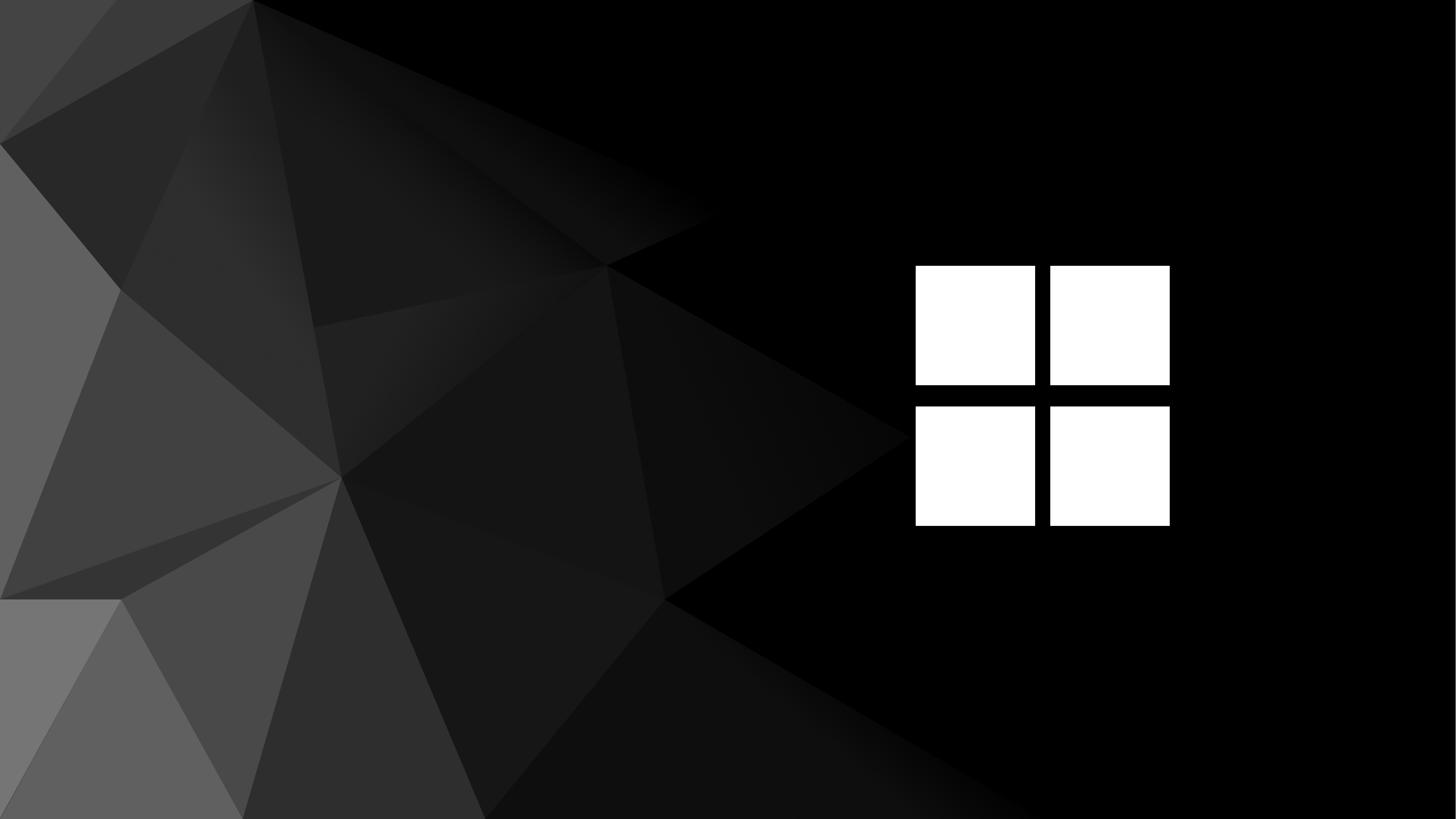 4K, polygon art, operating system, Microsoft Windows, gradient, windows 11, minimalism HD Wallpaper