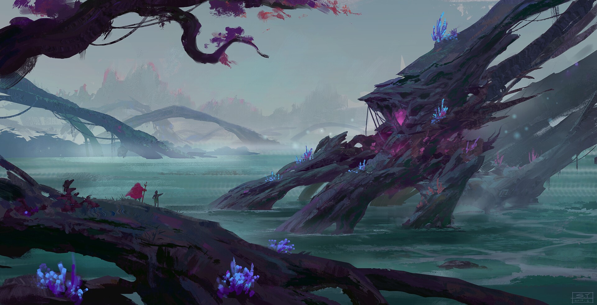digital art, SY-37, fantasy art HD Wallpaper