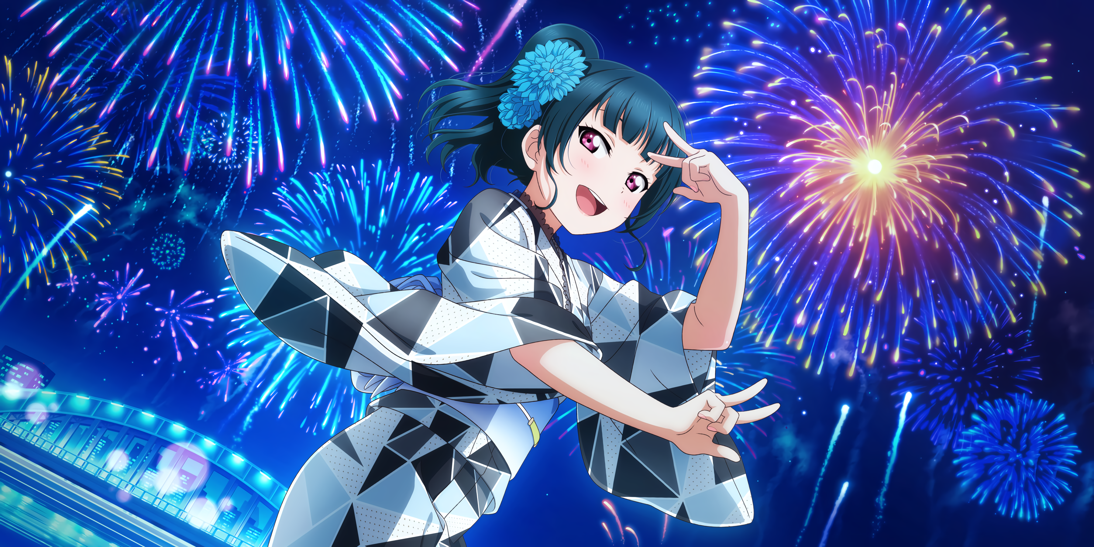 Love Live Series, Tsushima Yoshiko, Love Live! Sunshine, Love Live!, anime girls HD Wallpaper