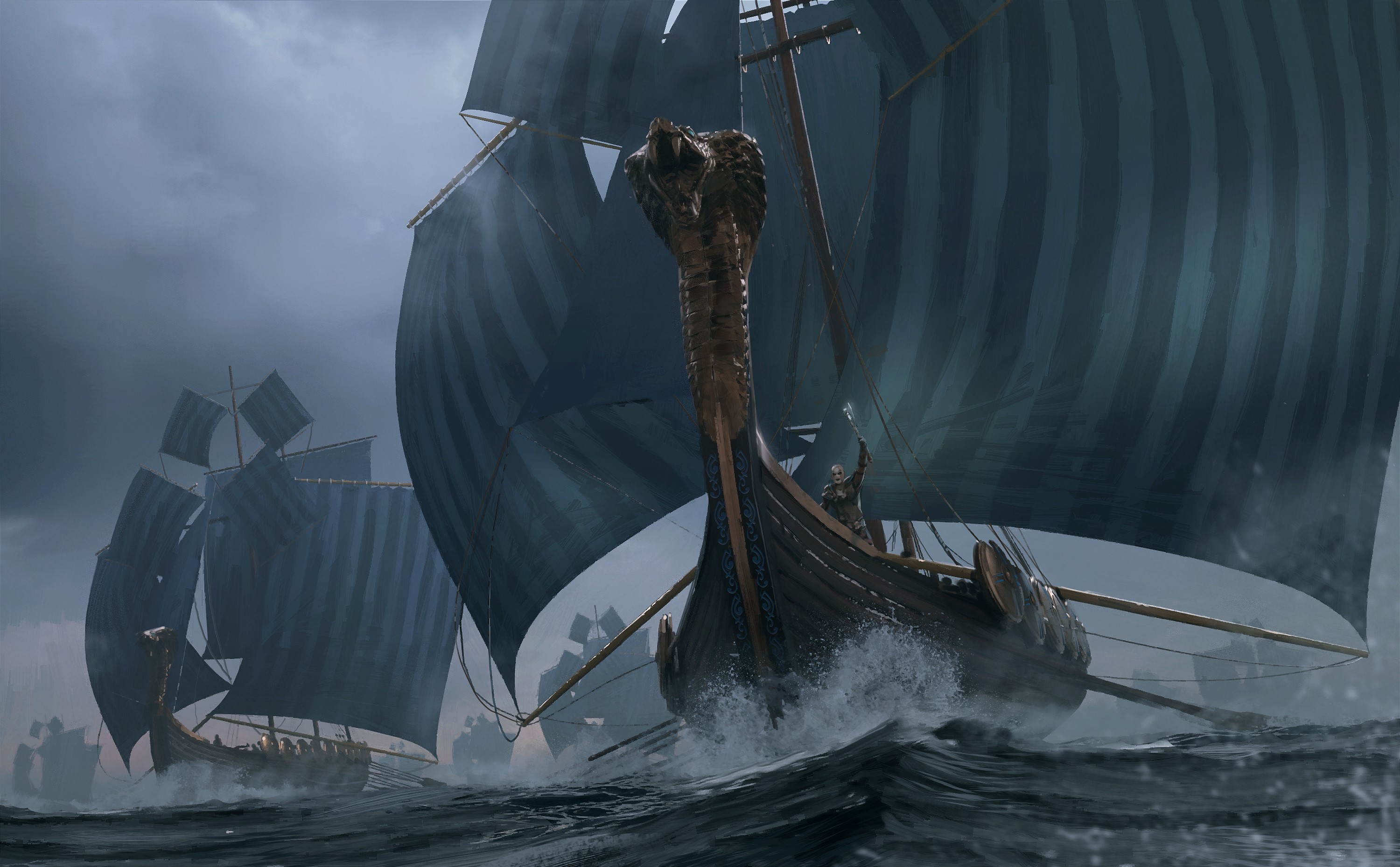 Fan Art Viking Ghost Ship Fan Art Viking Ghost Ship