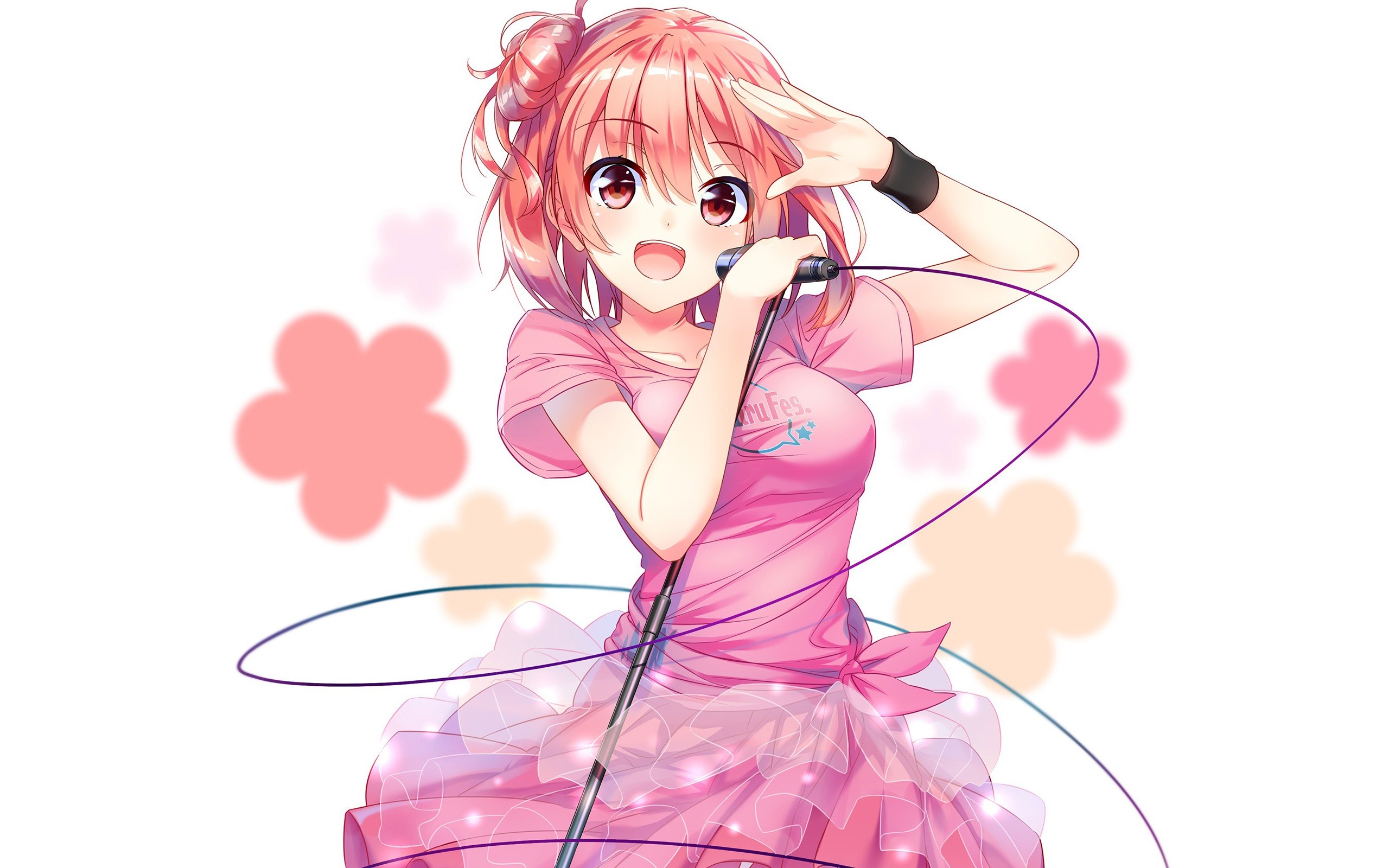 Yuigahama Yui, smile, anime girls, Yahari Ore no Seishun Love Comedy wa Machigatteiru HD Wallpaper