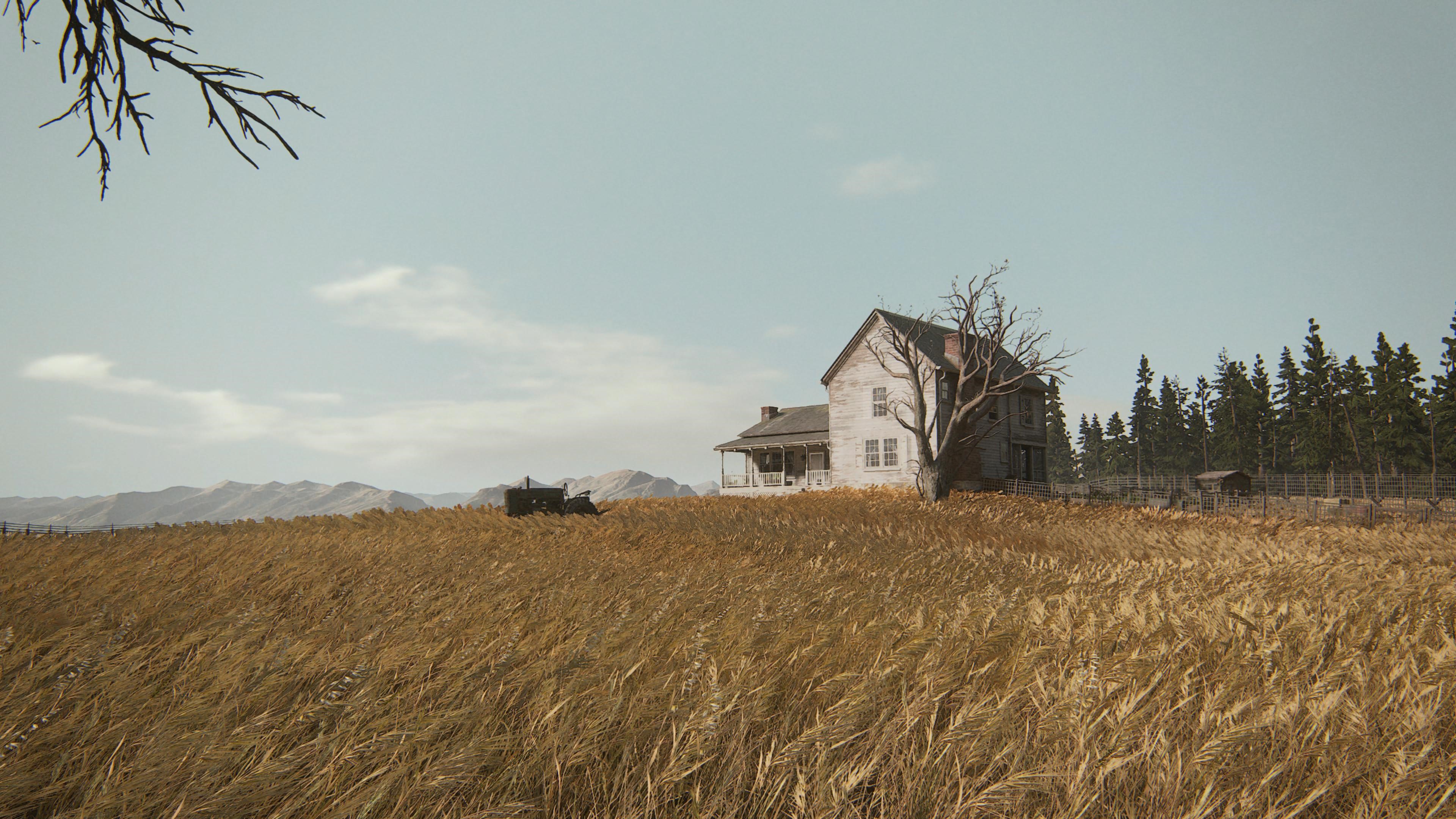 4K, video games, tractors, screen shot, PlayStation, field, farm HD Wallpaper
