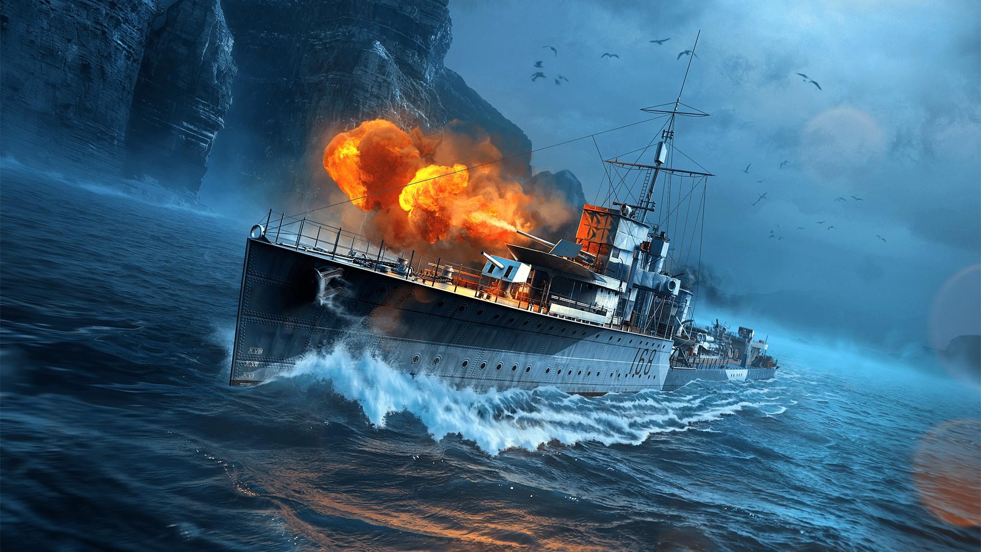 battleships, World of Warships, ship HD Wallpaper