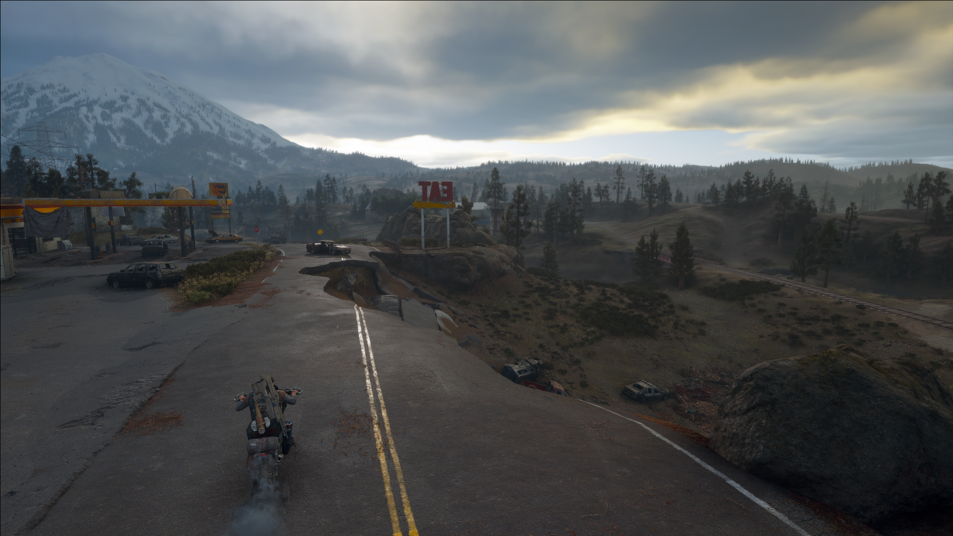Deacon St John, screen shot, Days Gone HD Wallpaper