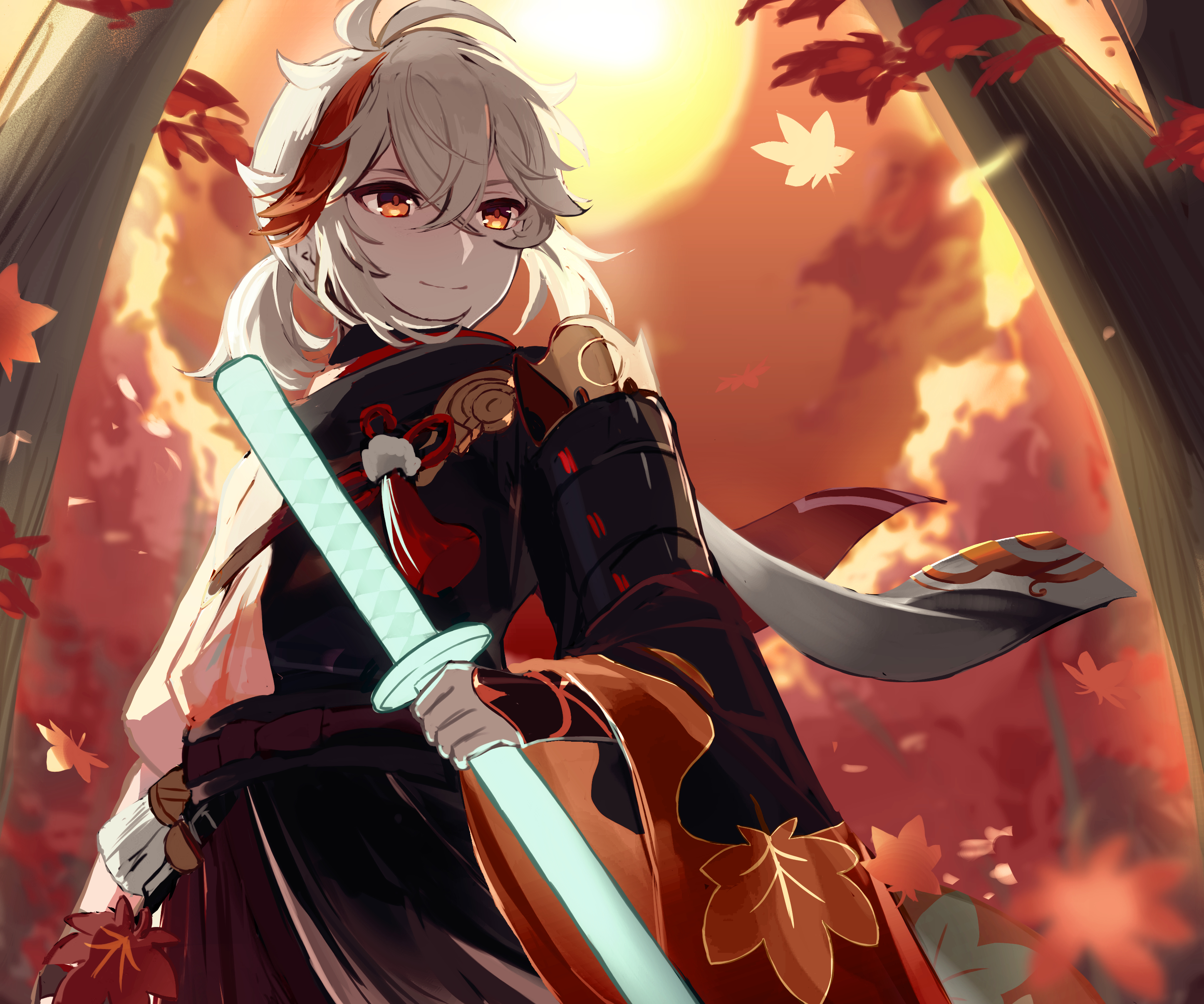 Kaedehara Kazuha Genshin Impact HD Wallpaper