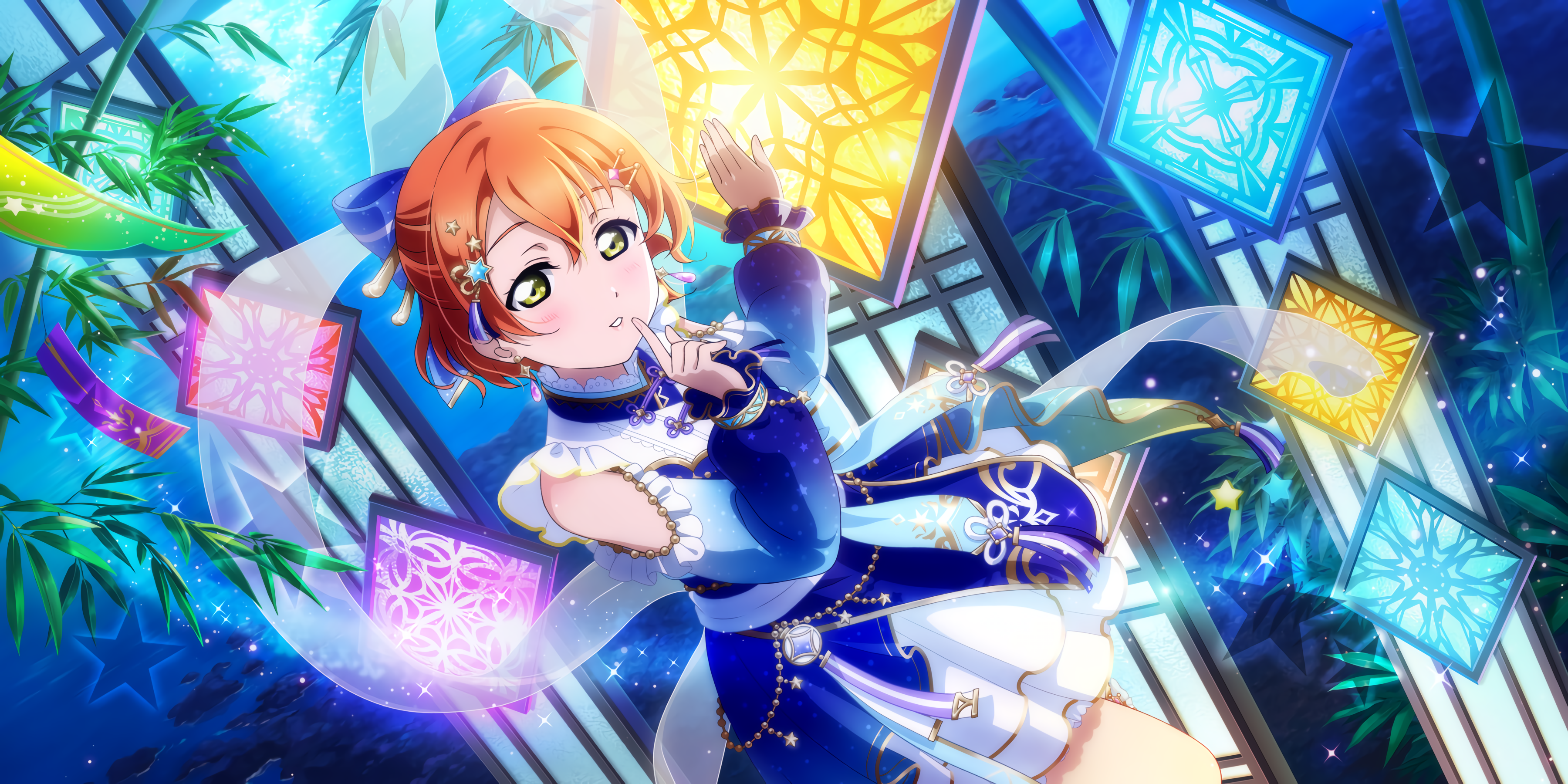 Love Live Series, anime girls, Hoshizora Rin, Love Live! HD Wallpaper