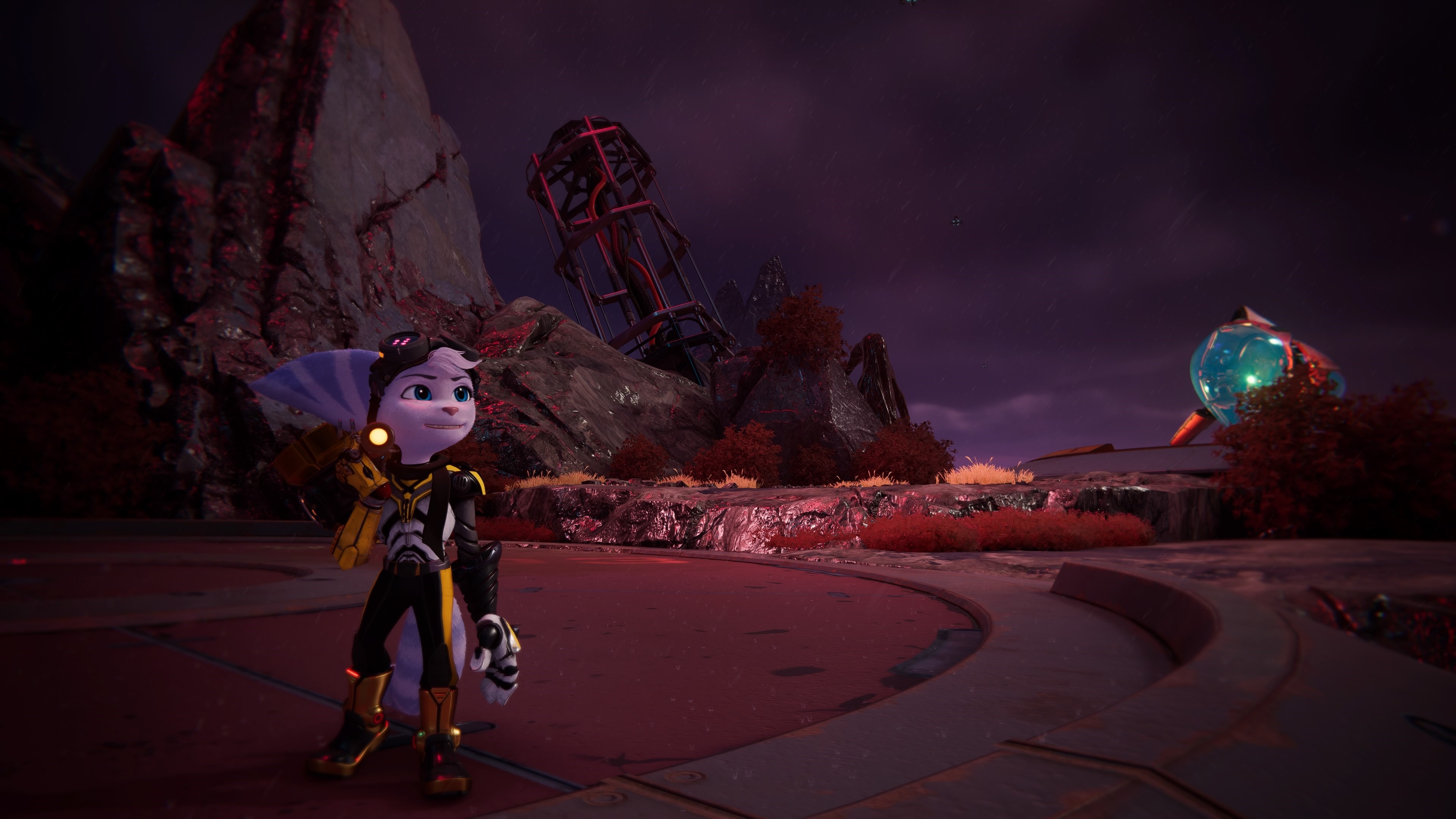 4K, Insomniac Games, screen shot, Playstation 5, Ratchet & Clank: Rift Apart HD Wallpaper