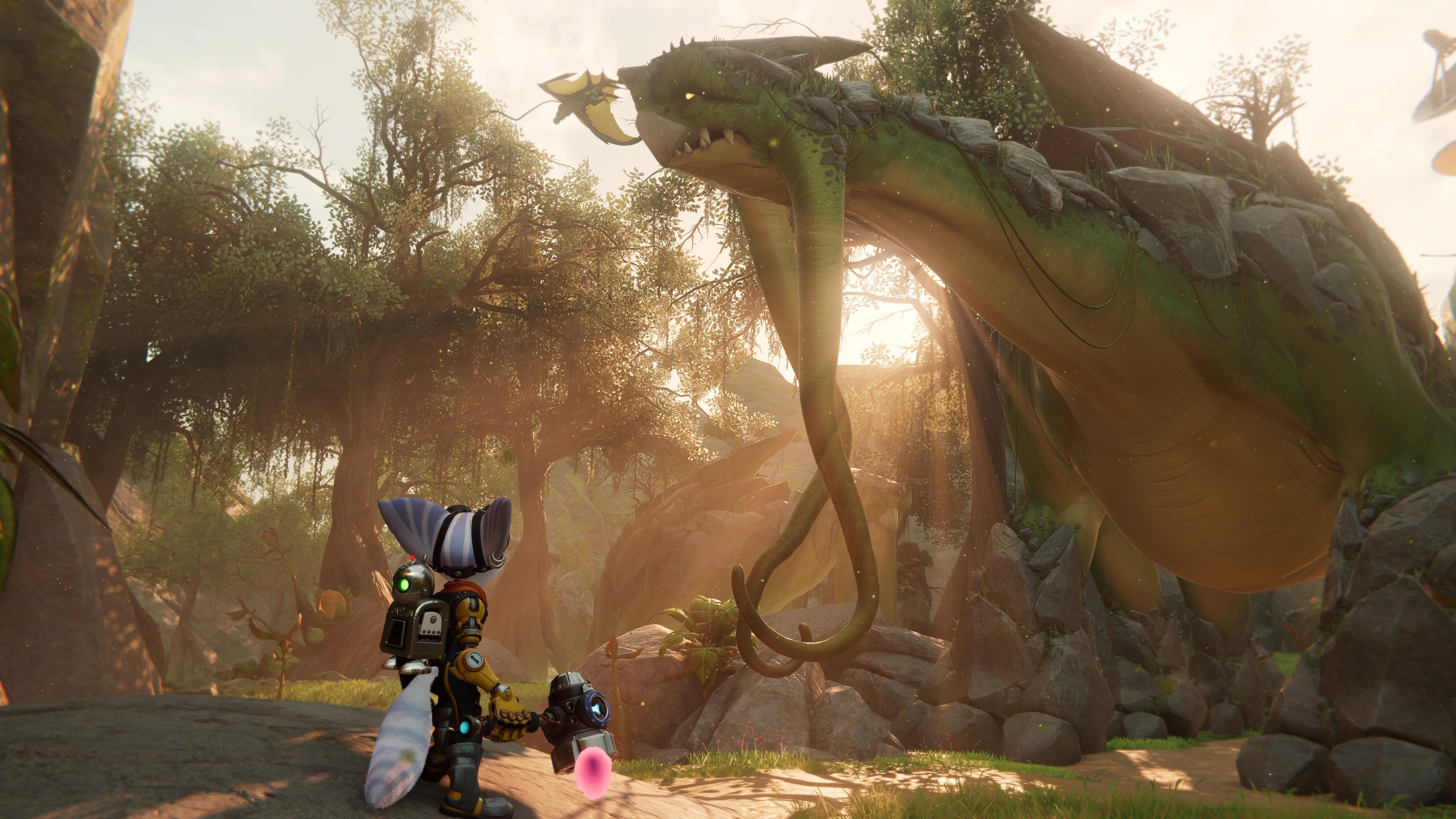 4K, Insomniac Games, Ratchet & Clank: Rift Apart, video games, screen shot HD Wallpaper