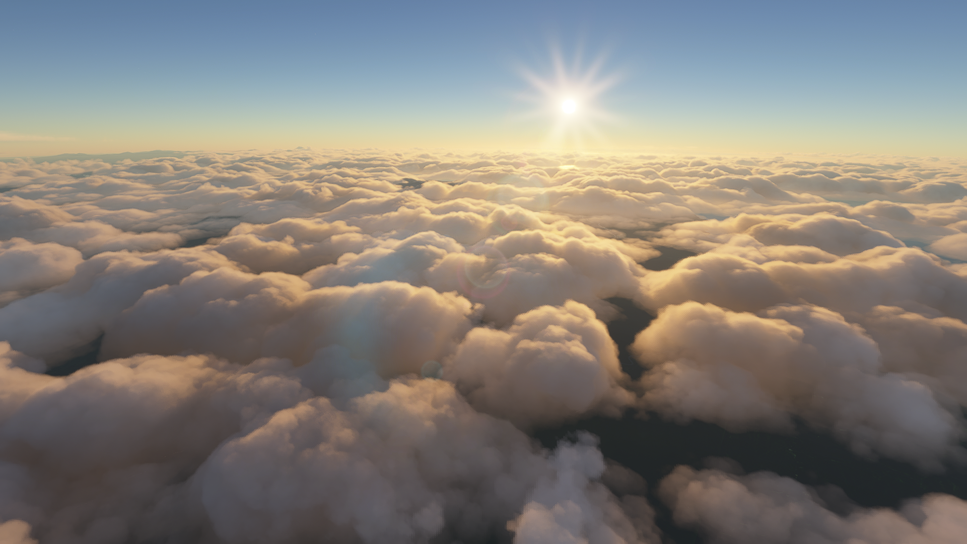 clouds, Sky (game), Microsoft Flight Simulator 2020 HD Wallpaper