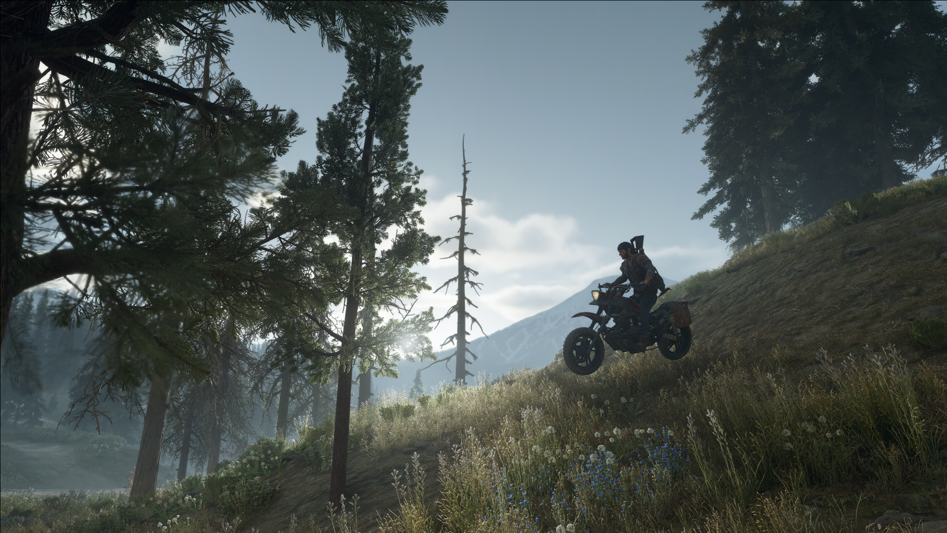 Deacon St John, screen shot, Days Gone HD Wallpaper