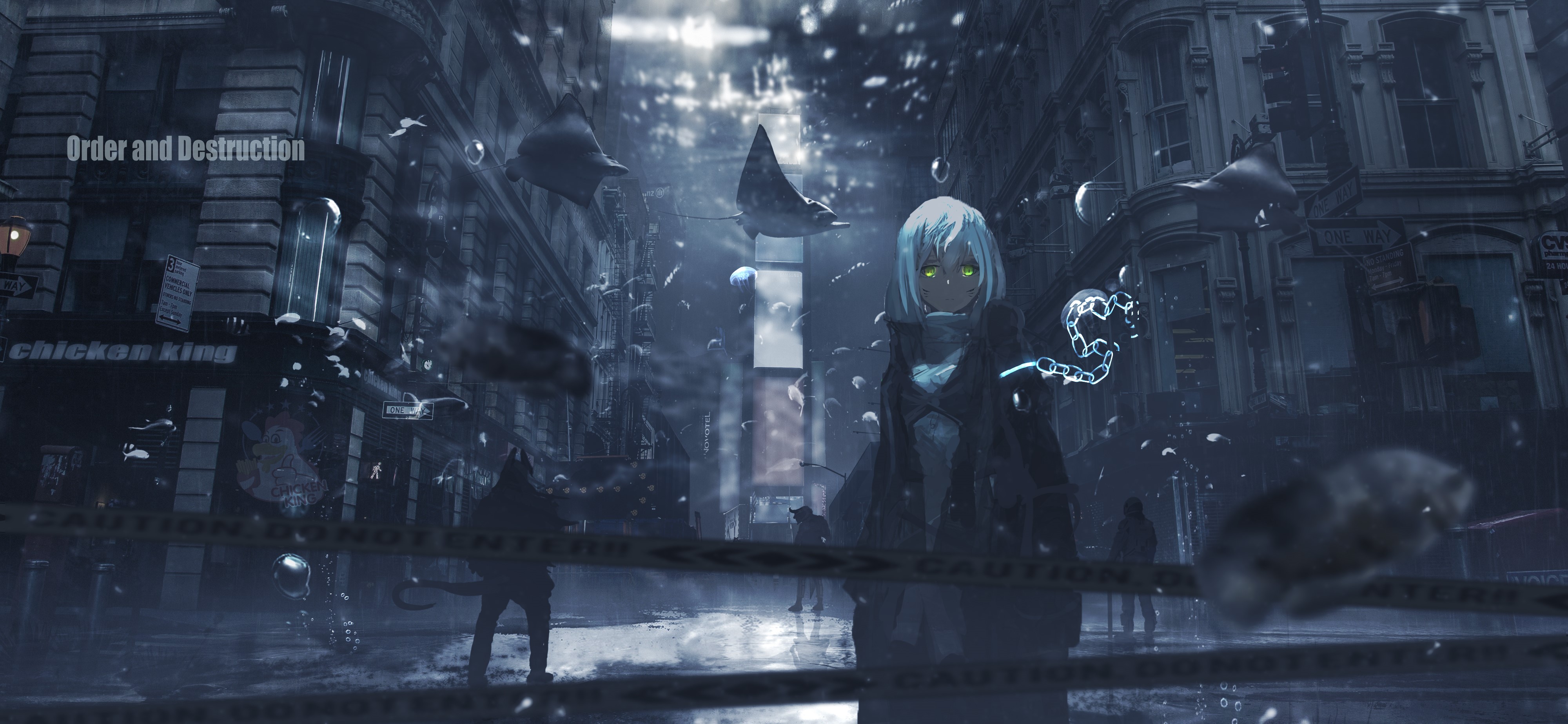 4K, anime girls, anime, Lifeline HD Wallpaper