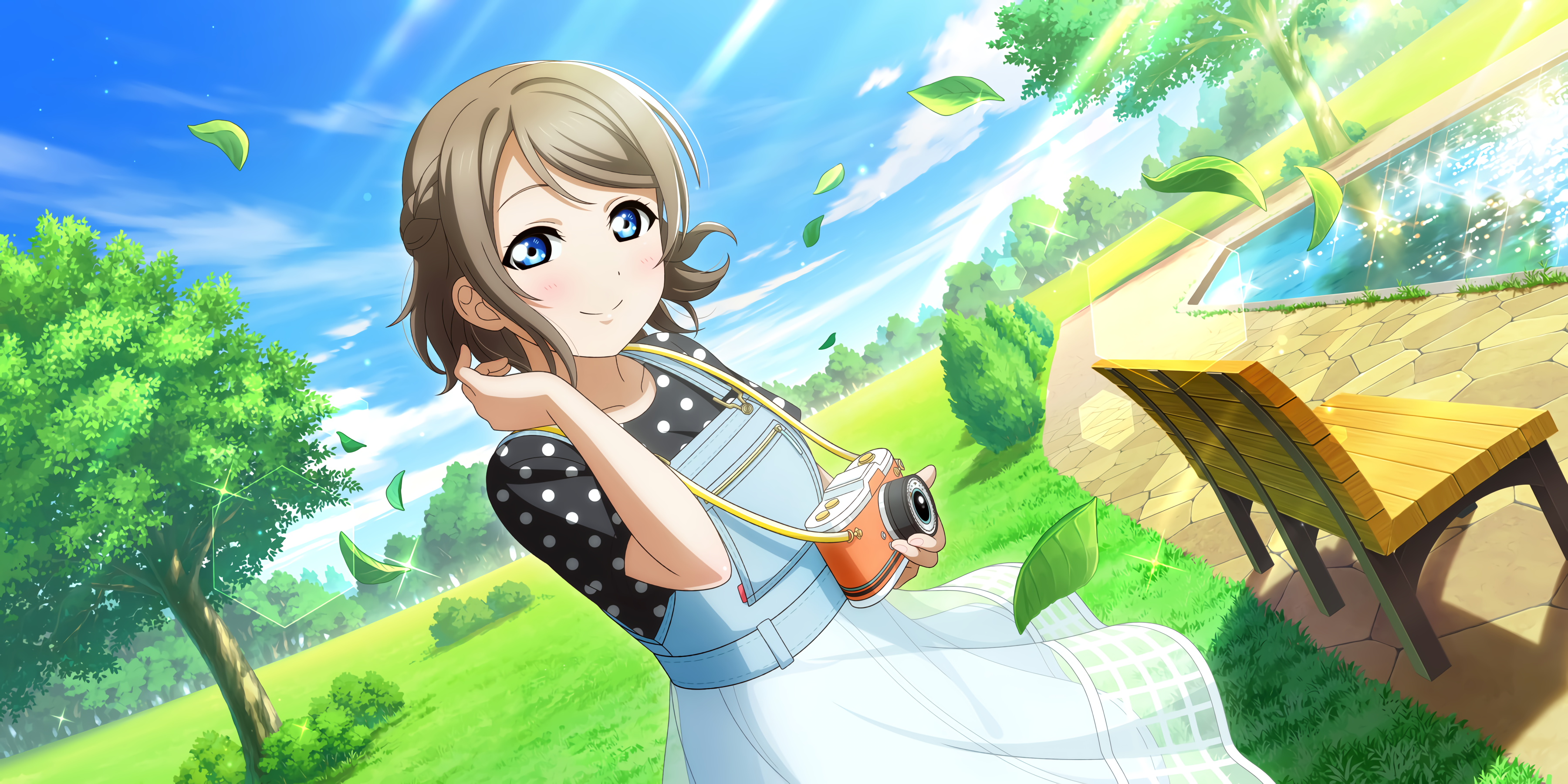 Watanabe You, Love Live! Sunshine, Love Live!, Love Live Series, anime girls HD Wallpaper