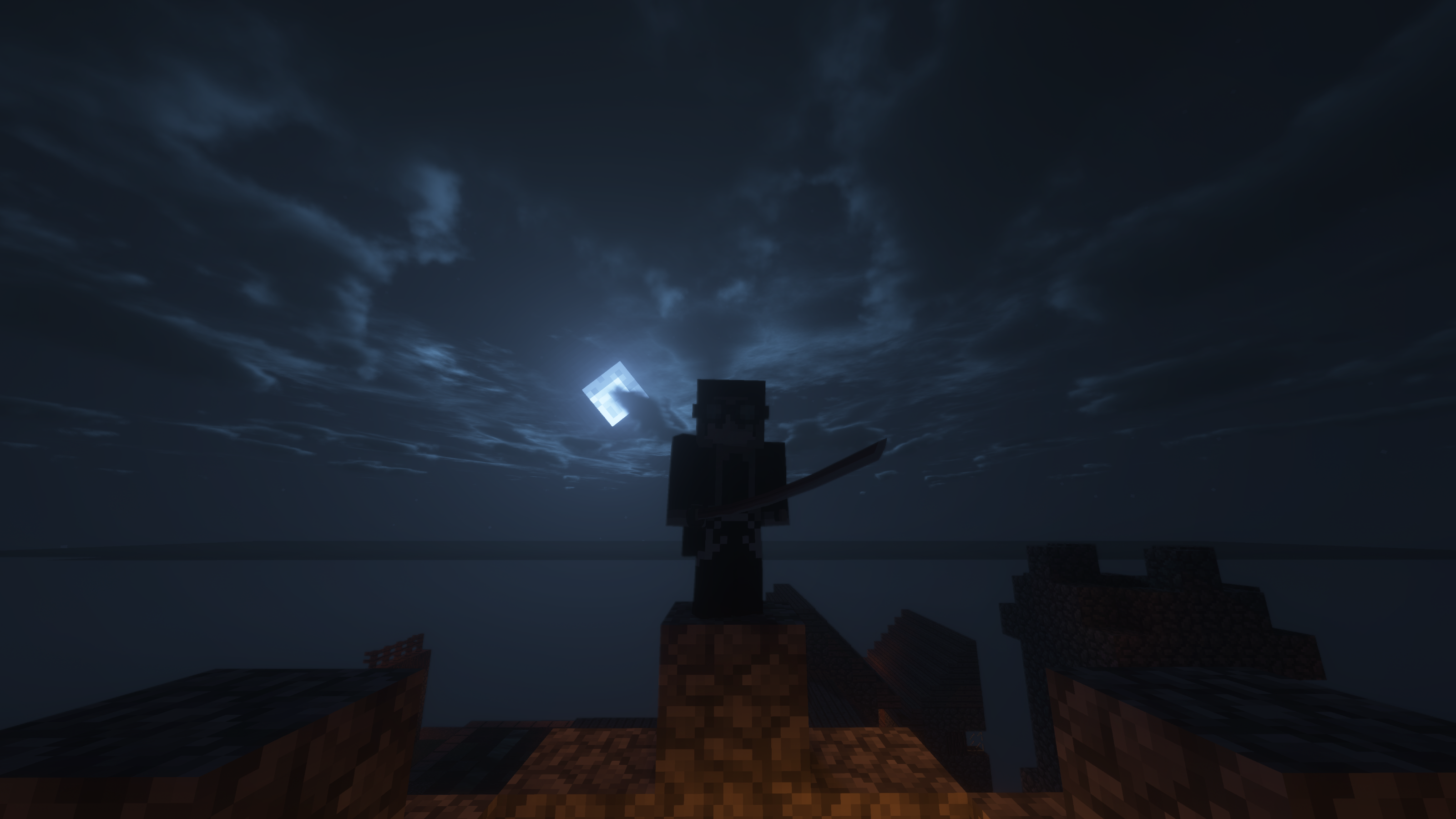 Minecraft, PC gaming, screen shot, video games HD Wallpaper