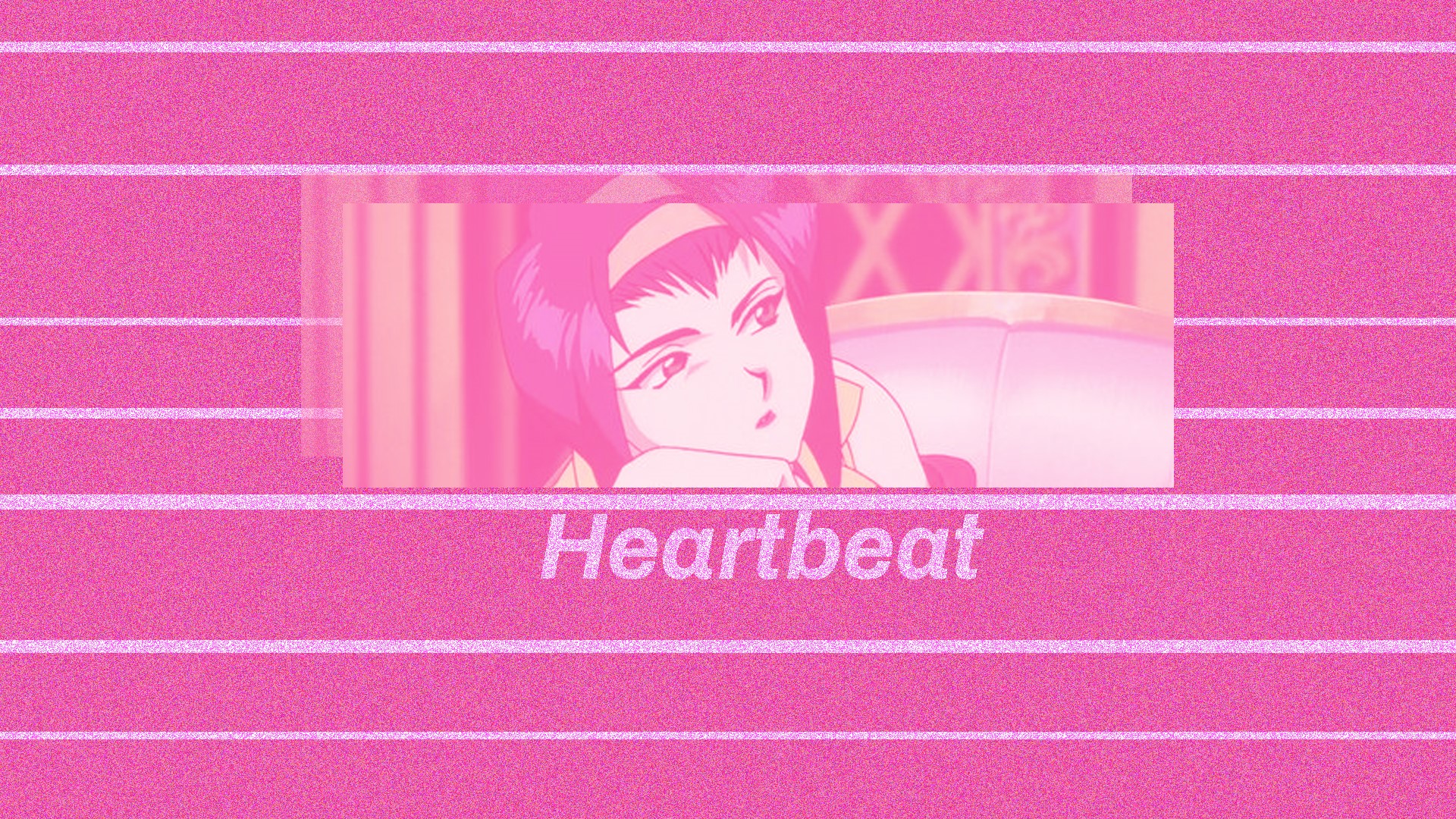 pink, vaporwave, heartbeat HD Wallpaper