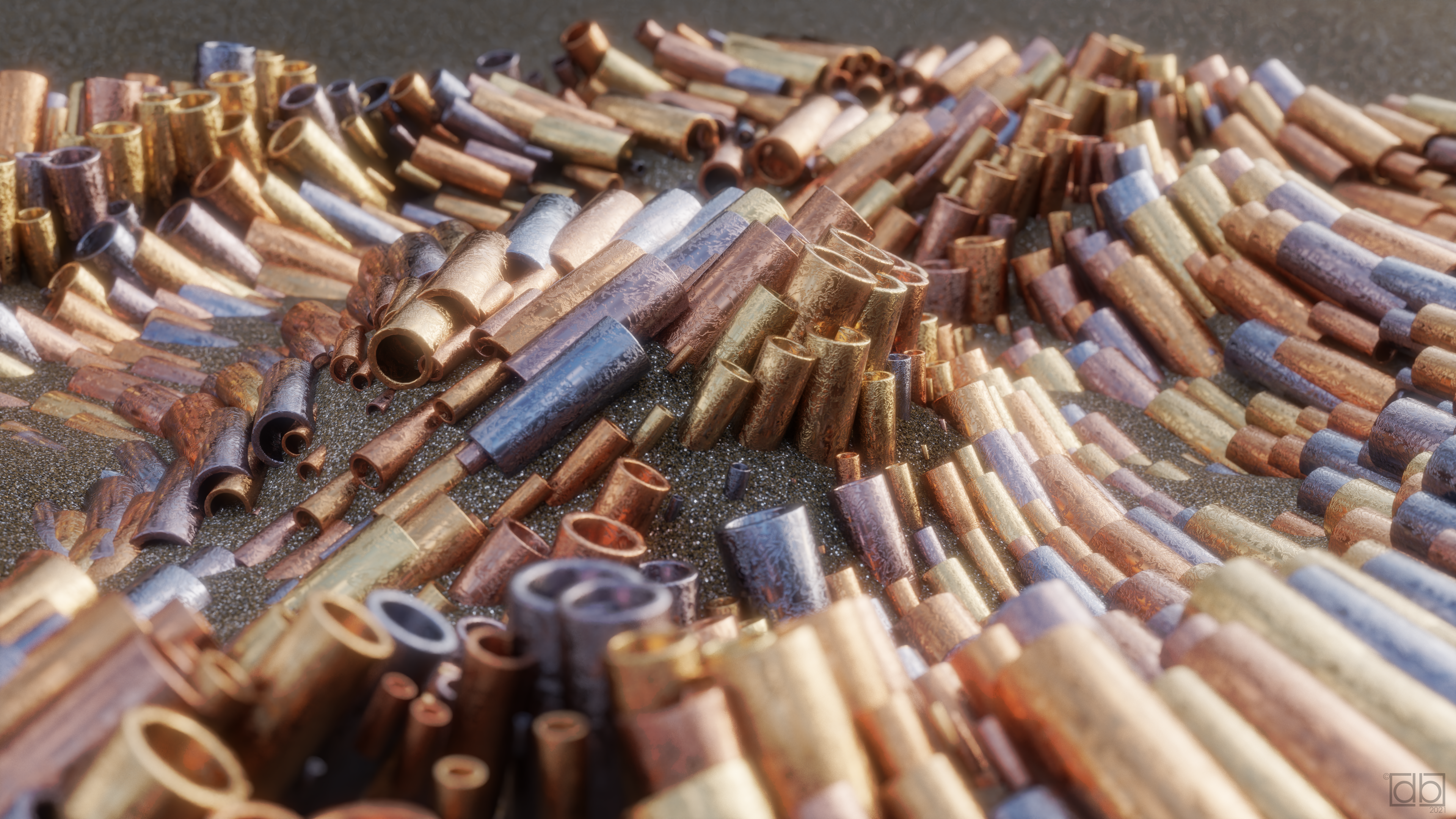 4K, digital art, Blender, render, 3D Abstract HD Wallpaper