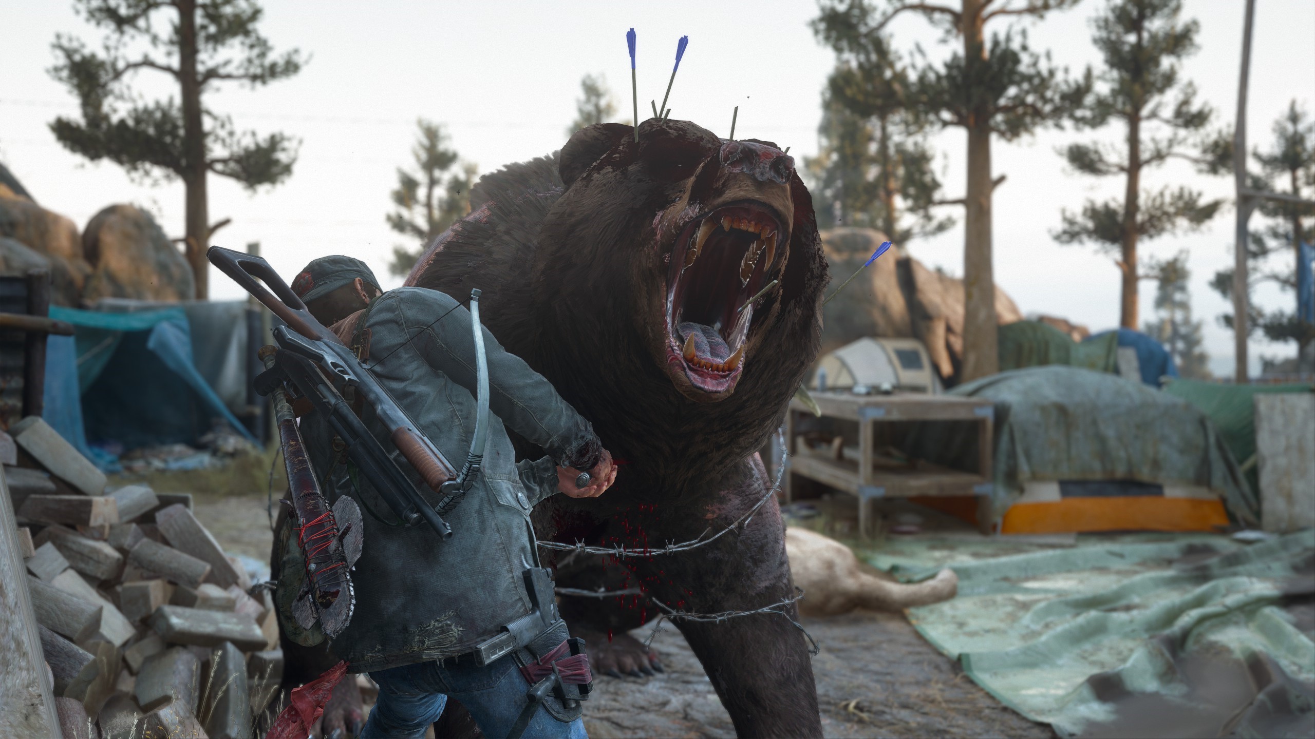 screen shot, Days Gone, bend studios HD Wallpaper