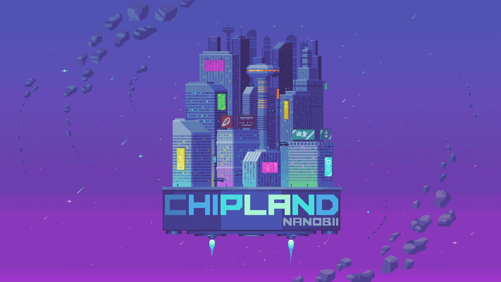 digital art, pixel art, artwork HD Wallpaper