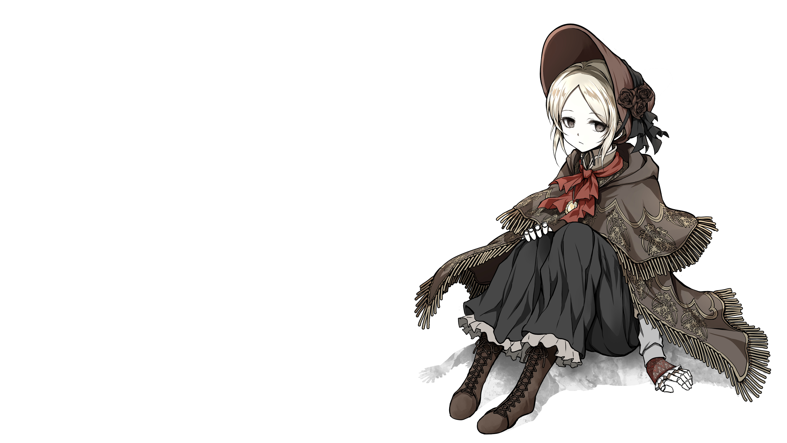 Dark Souls, Bloodborne, Plain Doll, dress, Plain Doll (Bloodborne), blonde HD Wallpaper