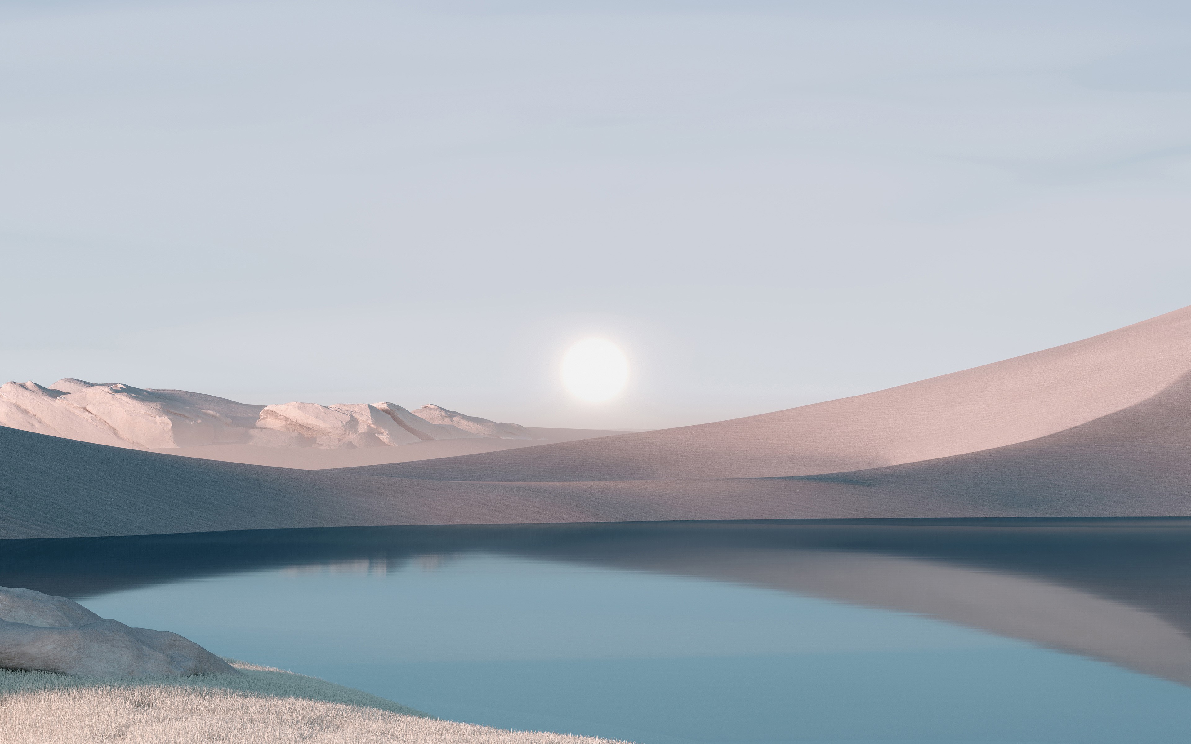 4K, dunes, landscape, windows 11, digital HD Wallpaper