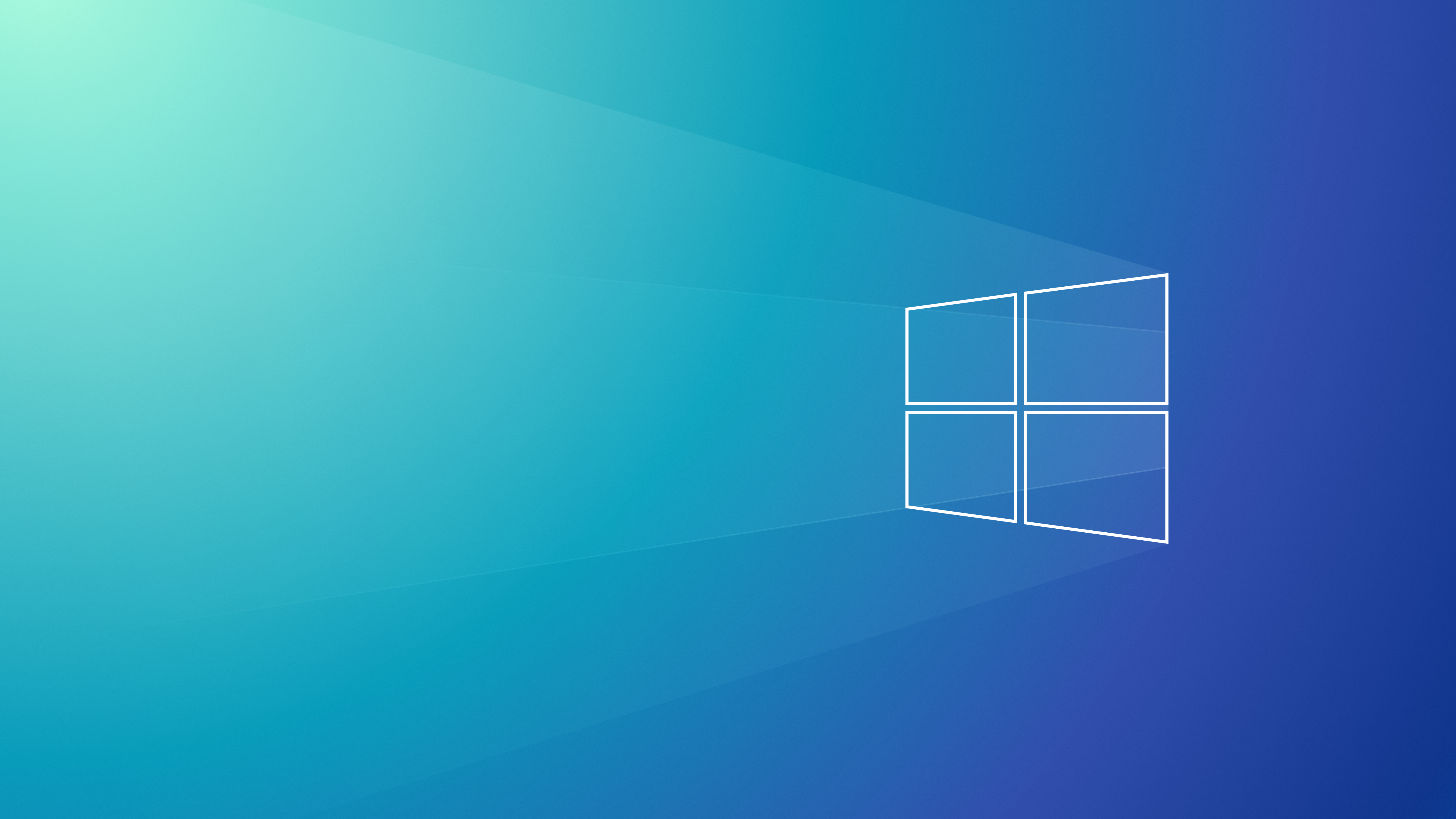 4K Minimalist Microsoft Windows 10 Logo Design HD Wallpaper