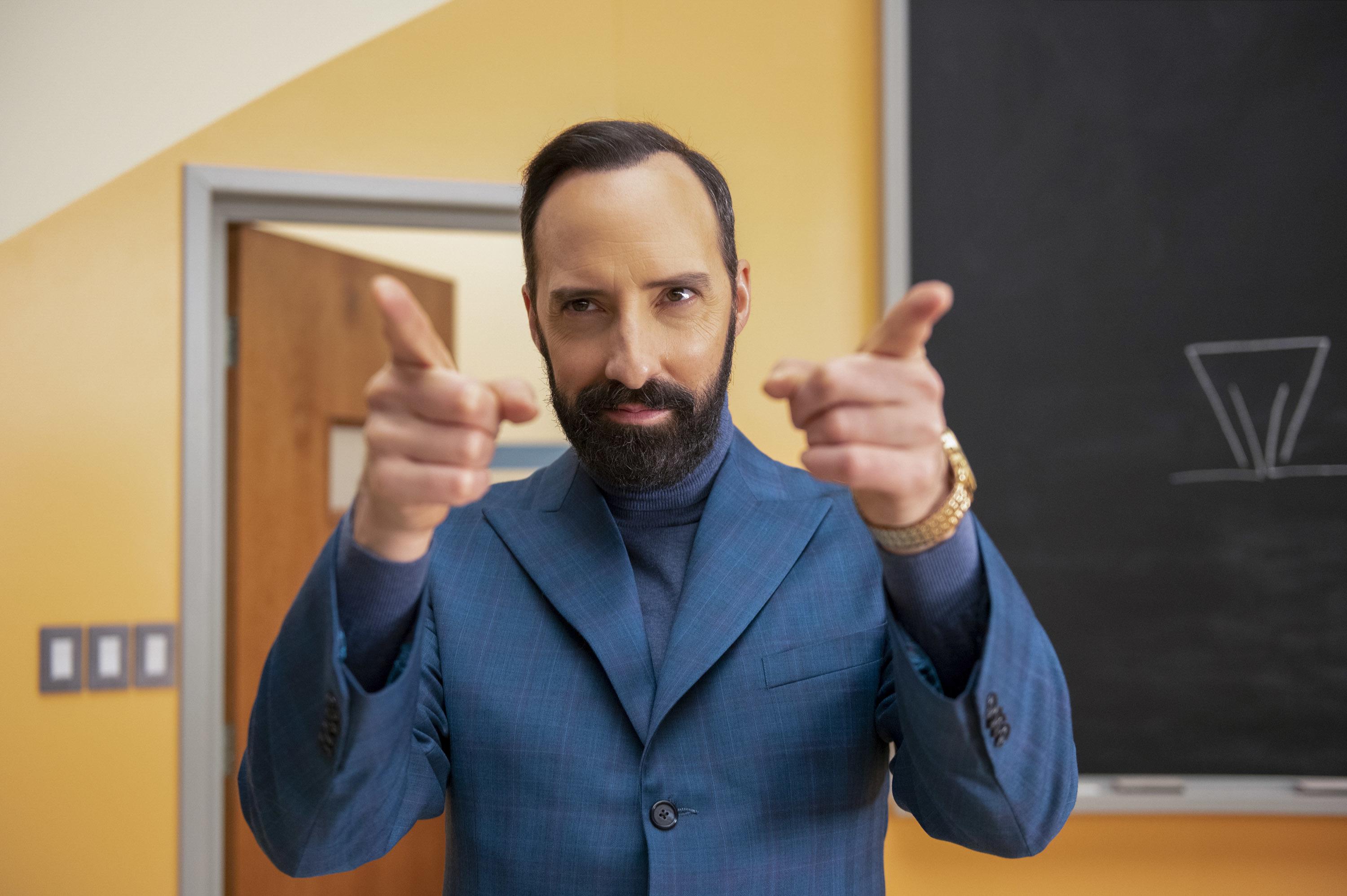 Tony Hale in The Mysterious Benedict Society HD Wallpaper
