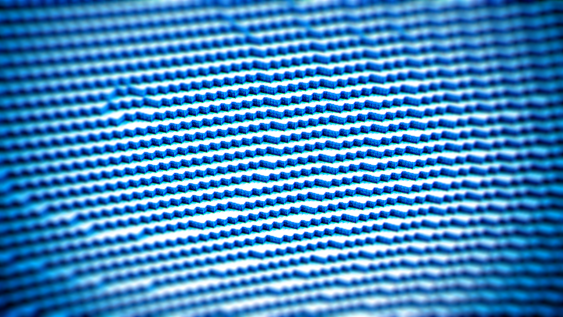 blurred, depth of field, Minecraft HD Wallpaper