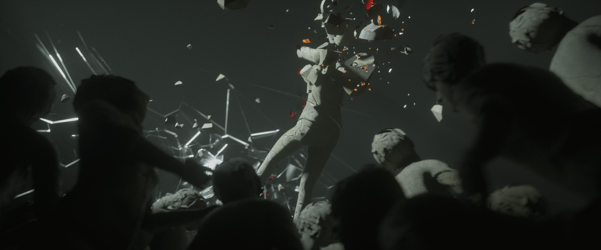 CGI, digital art, artwork, people, surreal HD Wallpaper