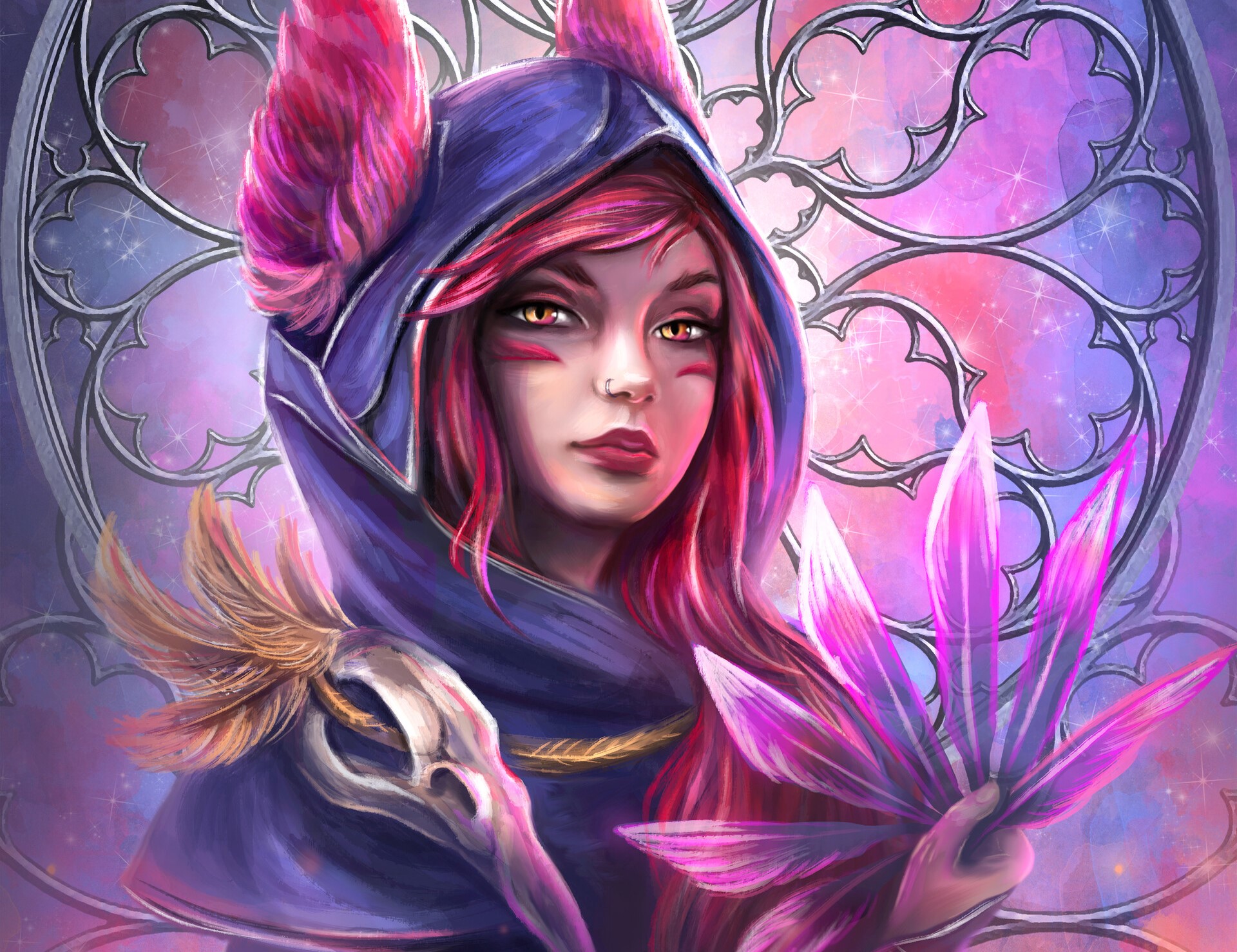 Shauni Raven, League of Legends, Xayah (League of Legends) HD Wallpaper