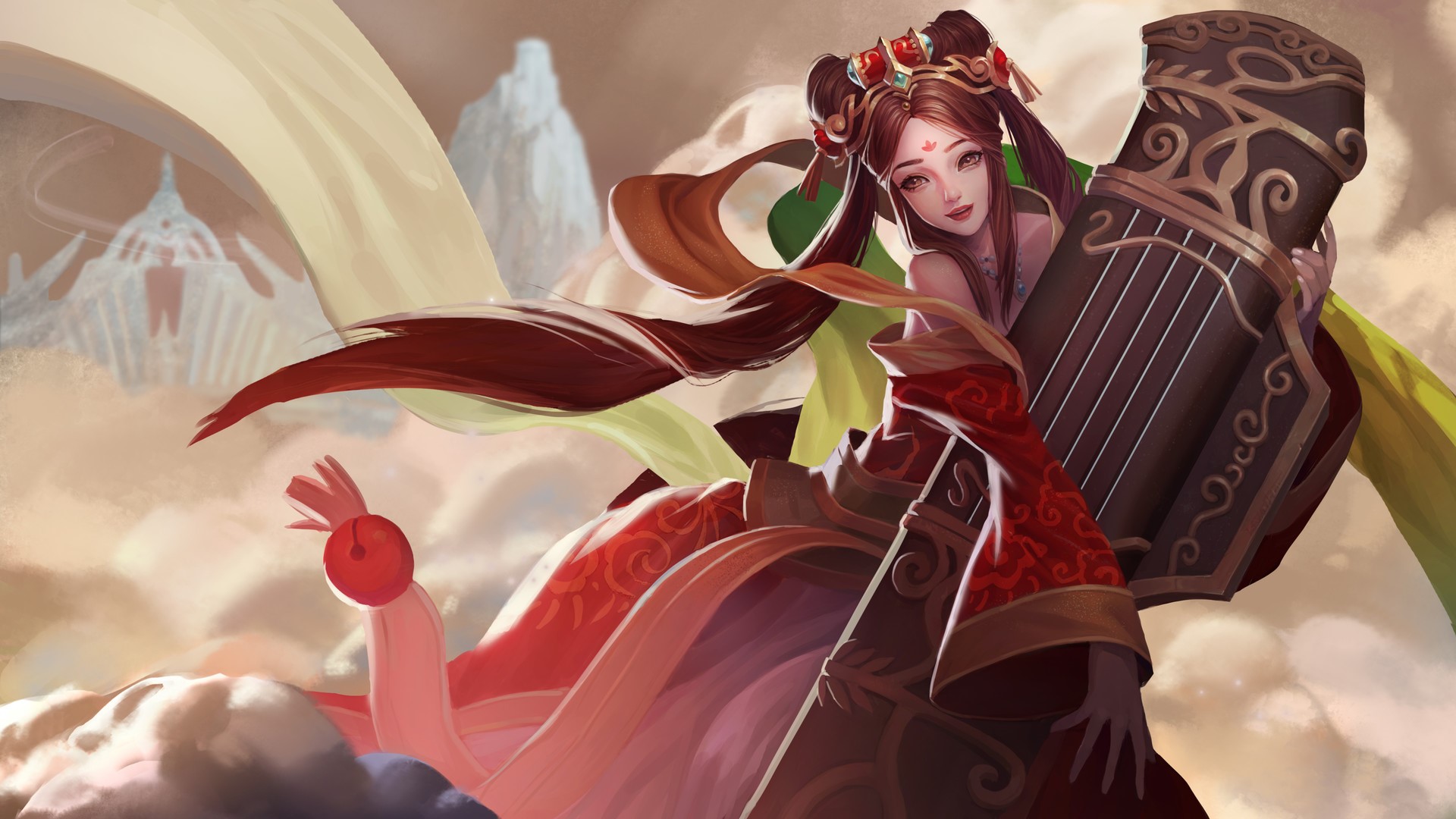 League of Legends, Yanie Yang, Sona (League of Legends) HD Wallpaper